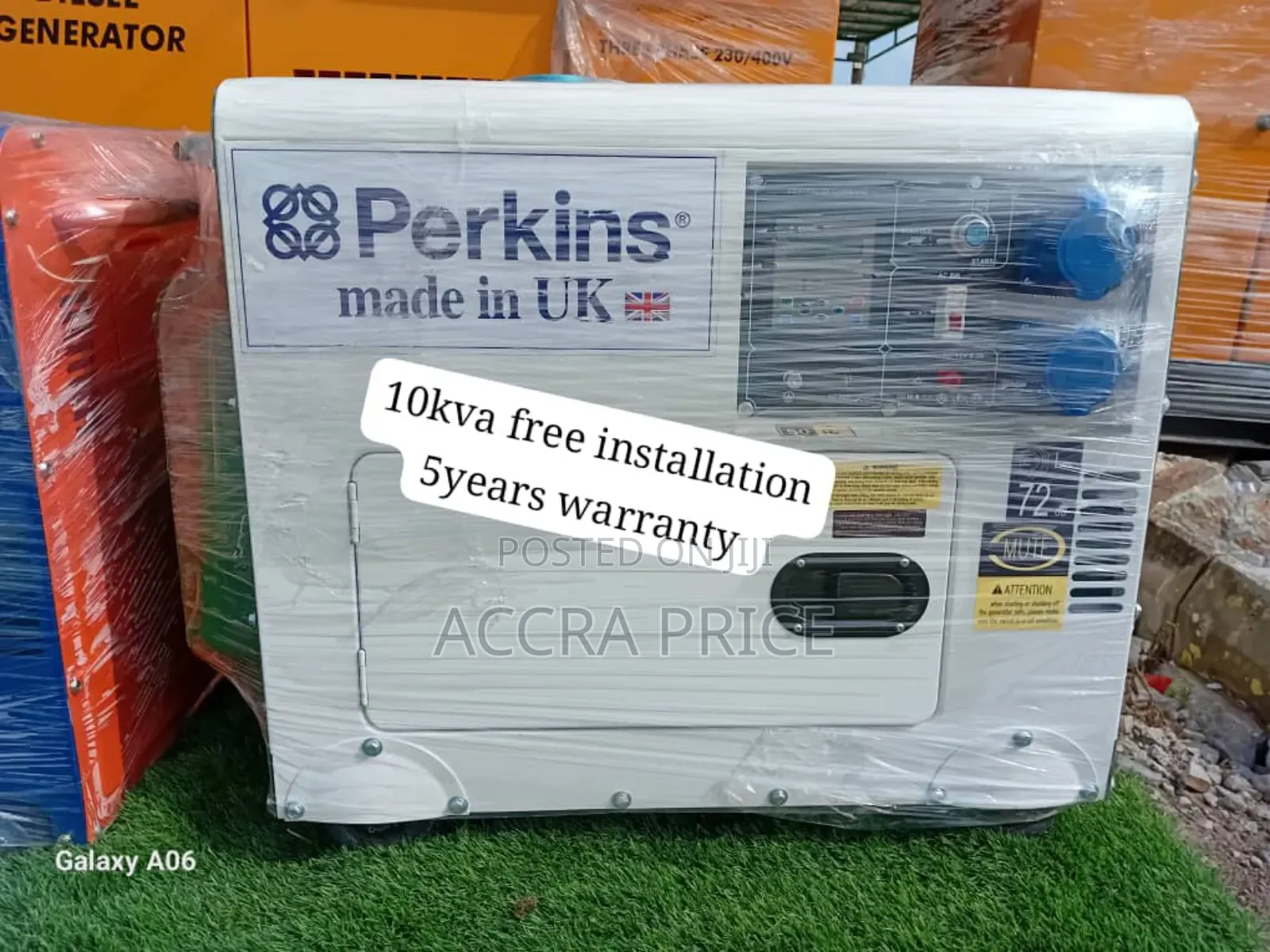 Power That Care With Perkins 10kva 13000wats Diesel Silent