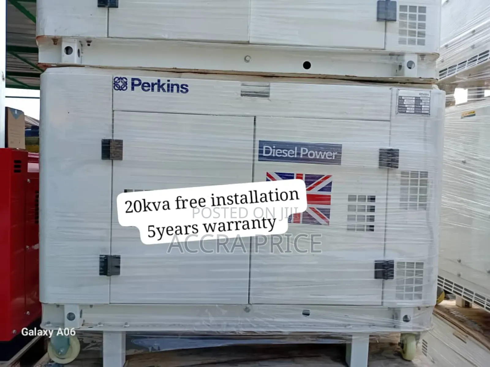 Depend Us for Power With Perkins 20kva Diesel Generator