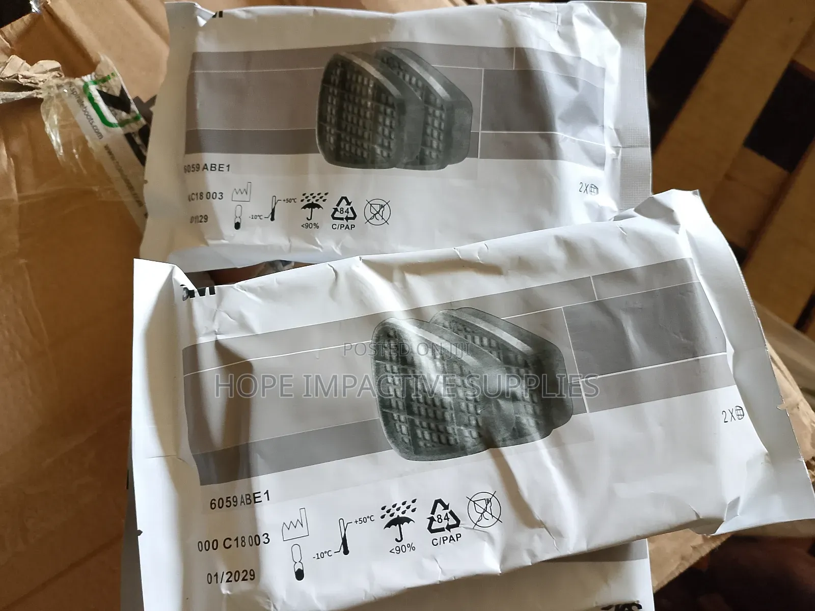 3m 6059 Abek1 Gas And Vapour Filter.(Filter Only)
