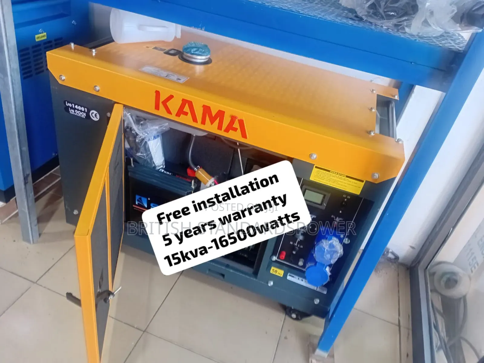 Secure Power Switch 15kva Silent Diesel Generator