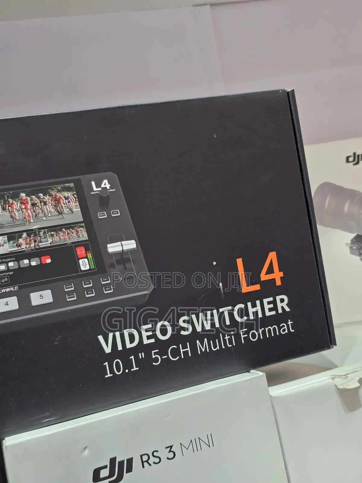 Feelworld L4 5 Channel Multi Format Video Switcher Streamer