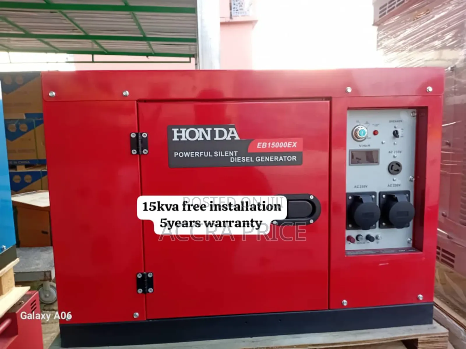 Power That's Solution With Honda 15kva Diesel Genset Honda