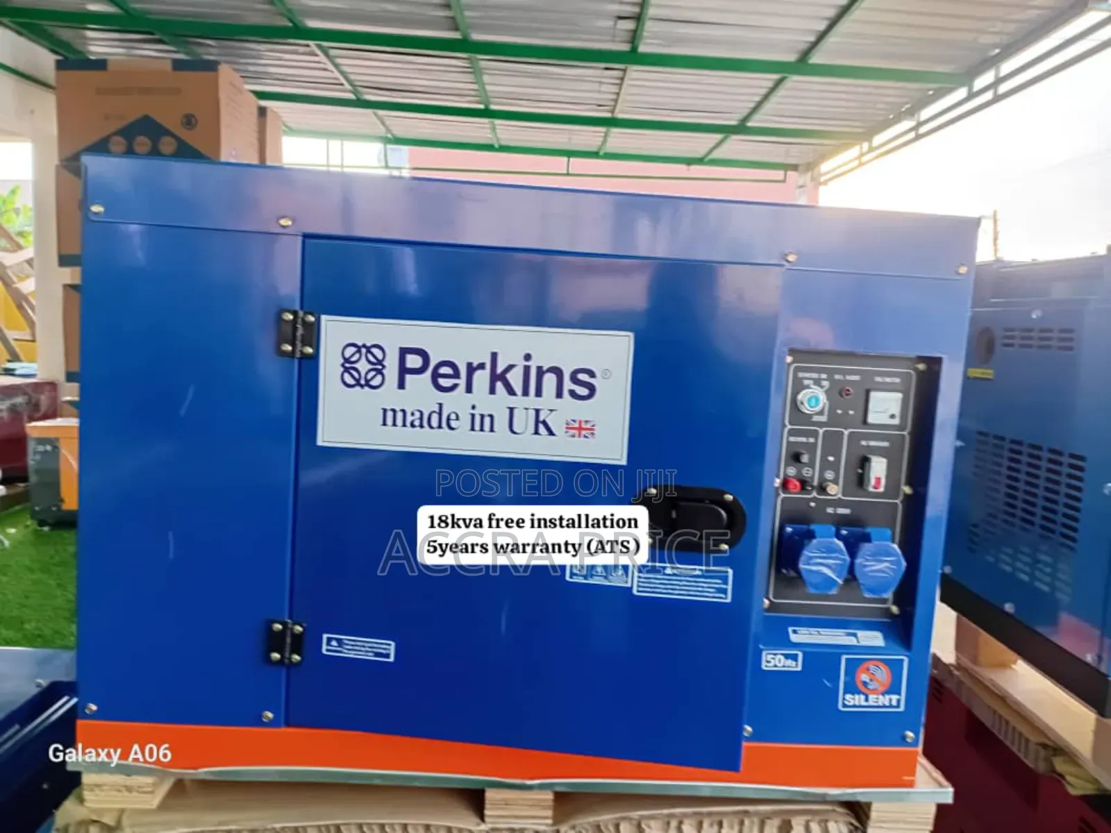 Reliable Power for Every Needs With Perkins 18kva Diesel