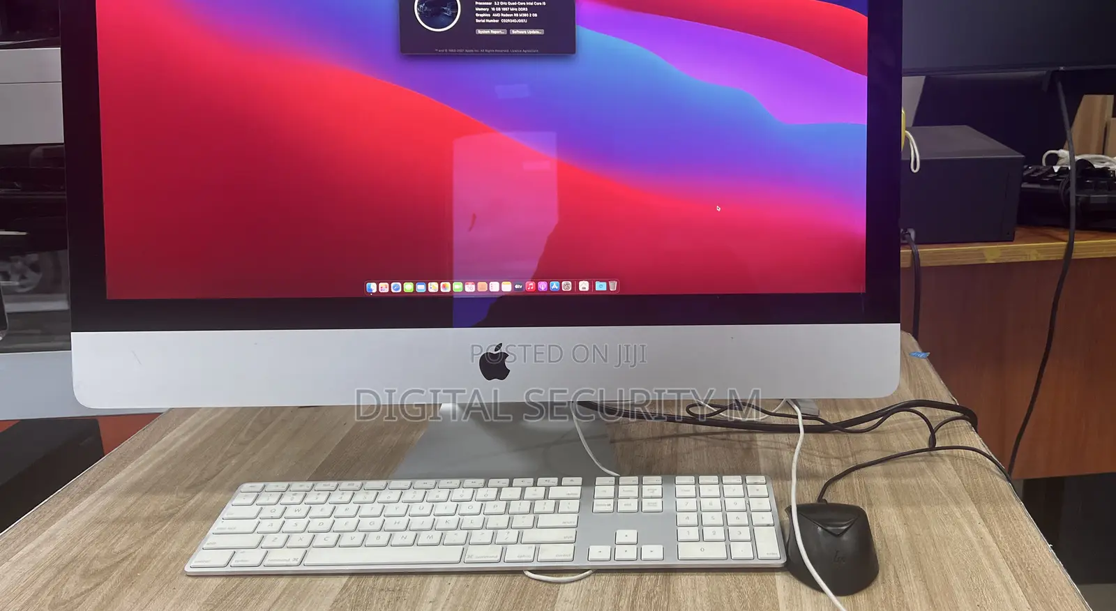 Desktop Computer Apple iMac 16GB Intel Core I5 SSD 256GB