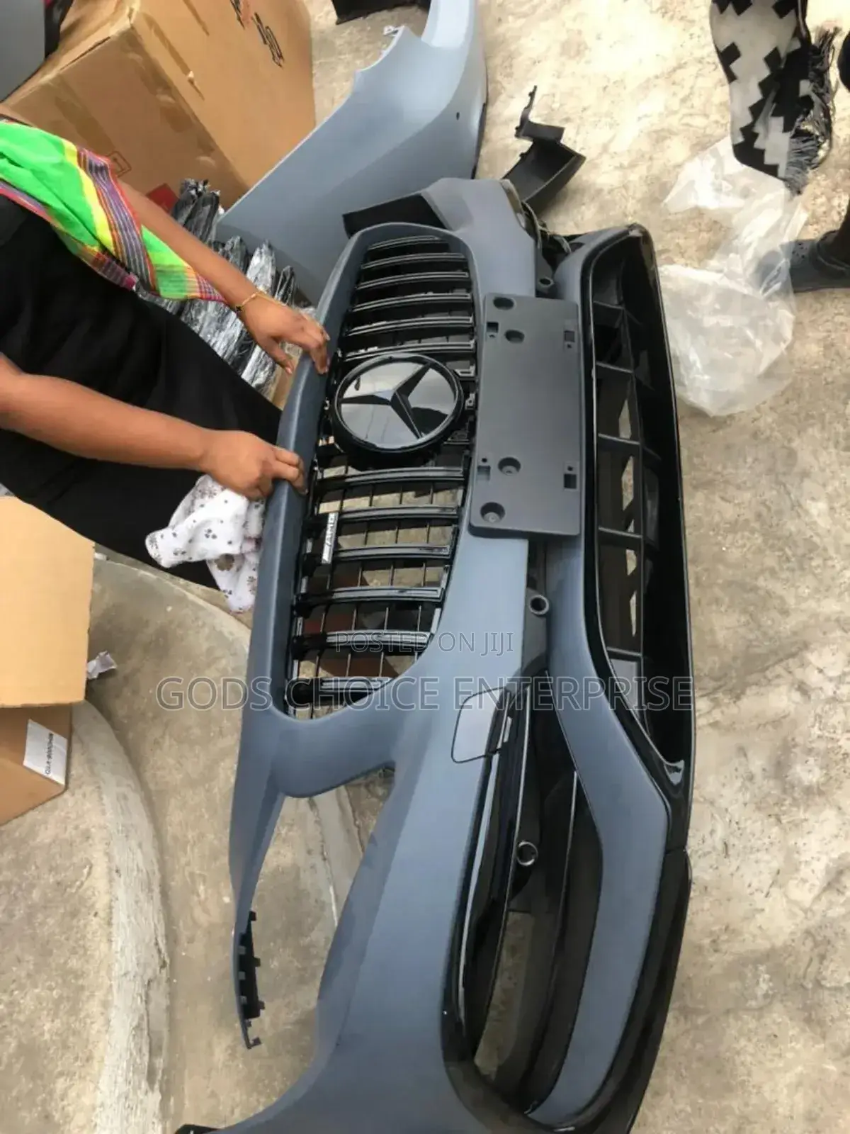 Front Bumper Mercedes Benz Cla 2018 Amg