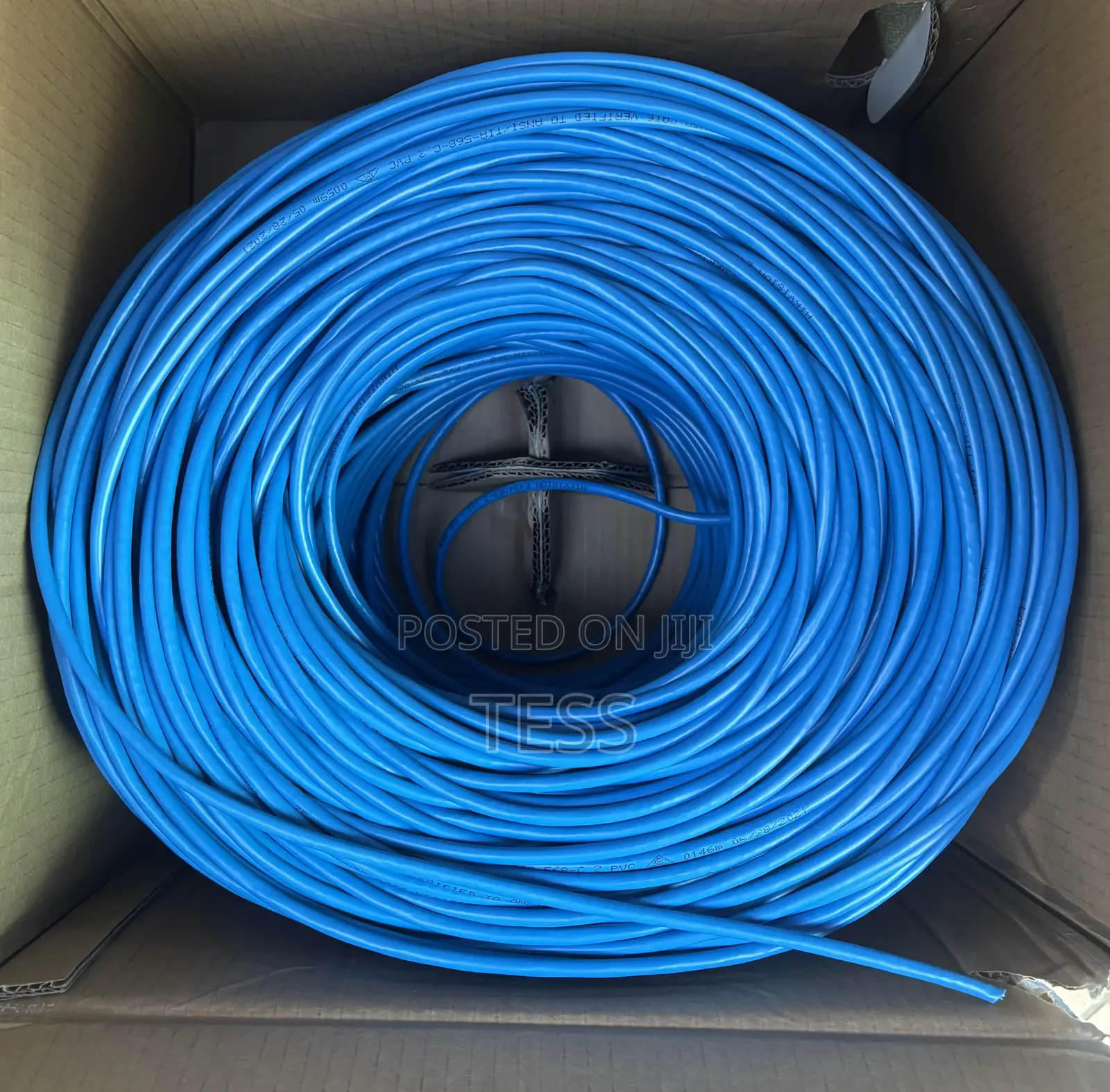 Hikvision Cat6 Utp Indoor Cable Solid Pure Copper 1ln6-ue-w