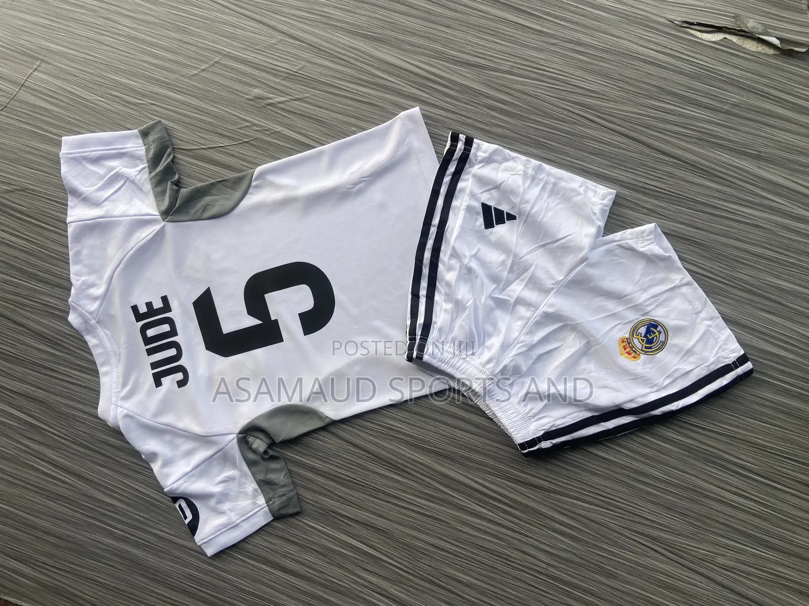 Original New Season Kids Madrid Jersey