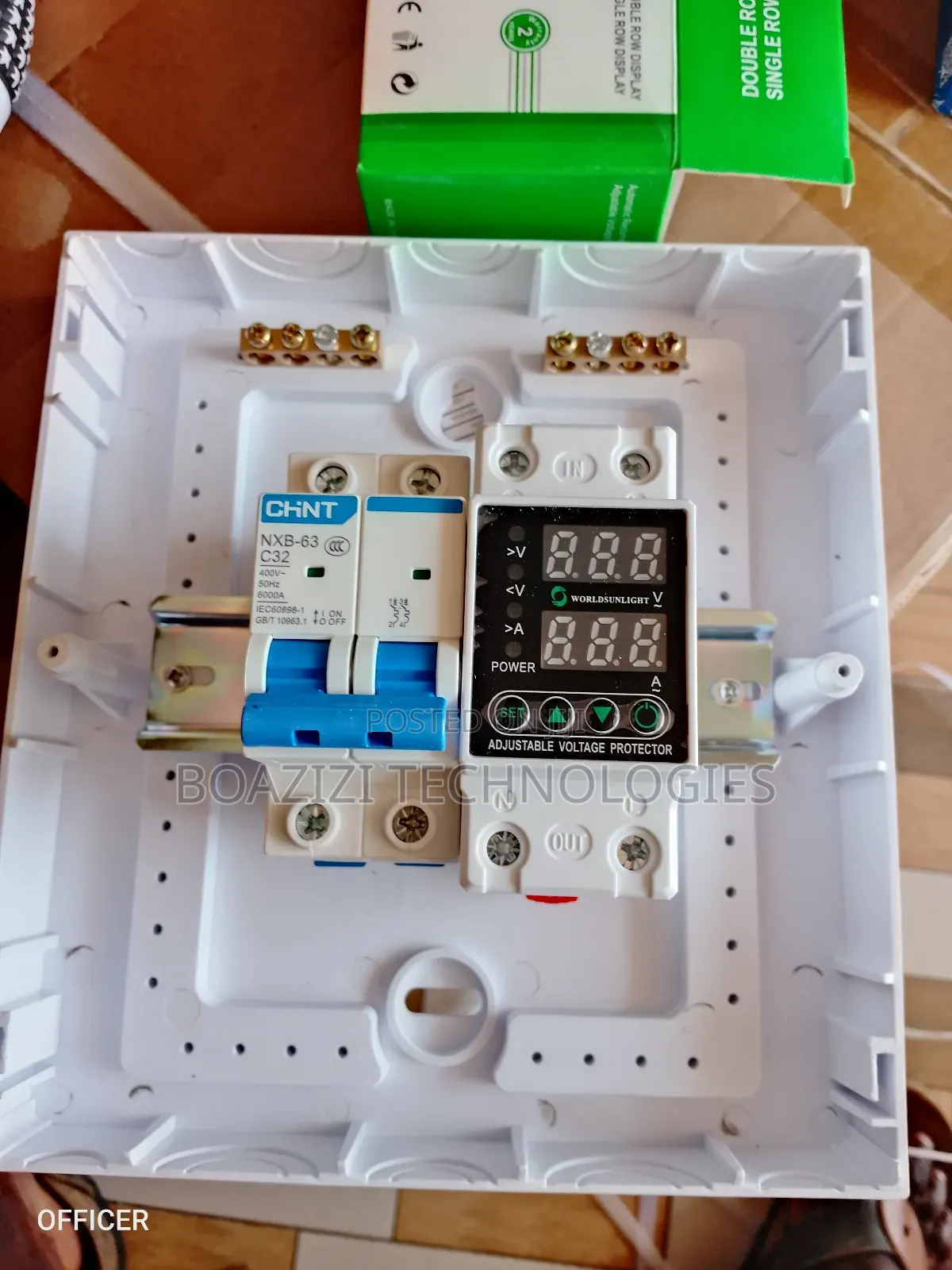 8way Plastic Breaker Box/Enclosure