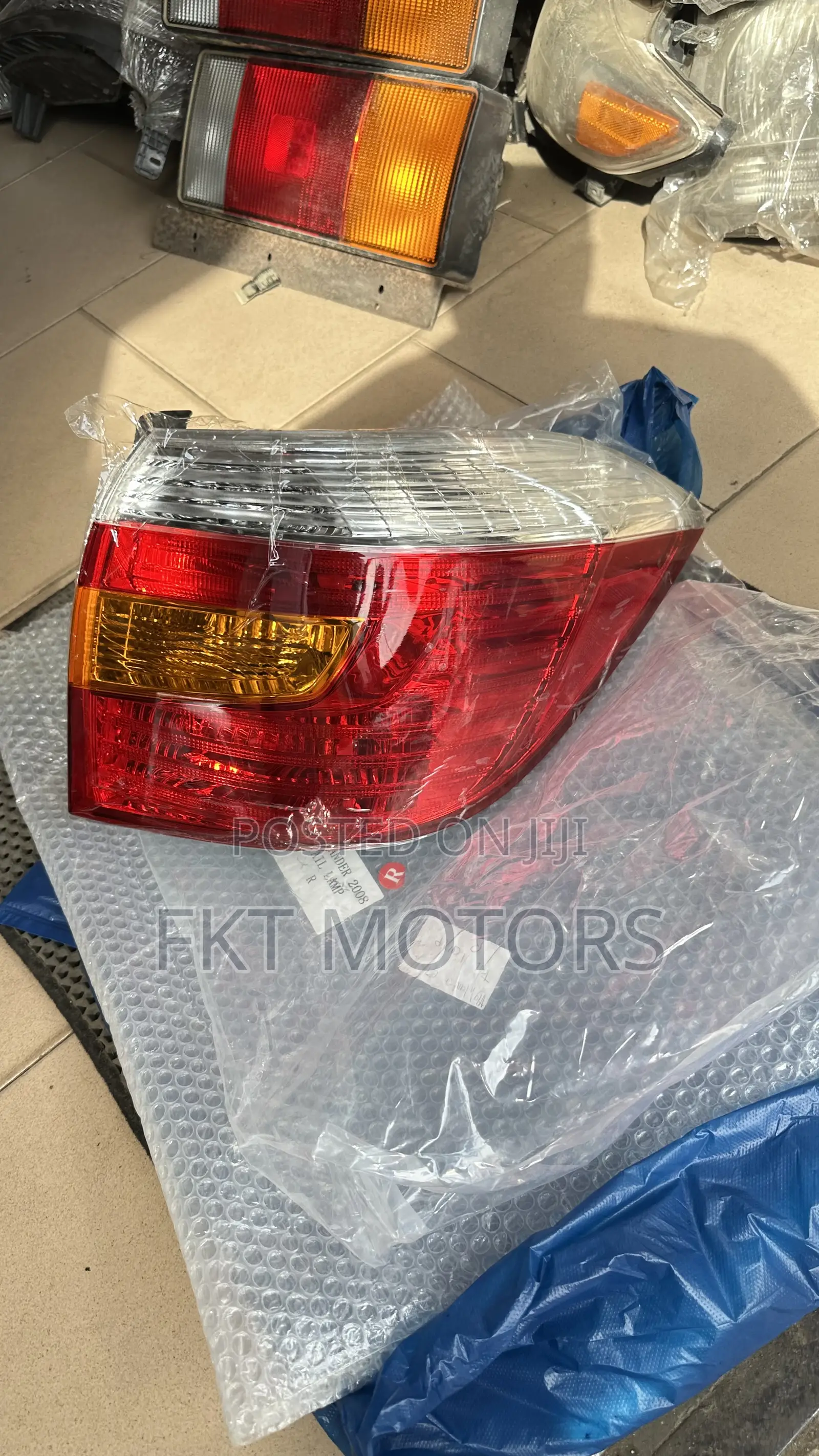 Toyota Highlander Taillight 2007,2008,2009,2010,2011,2012,