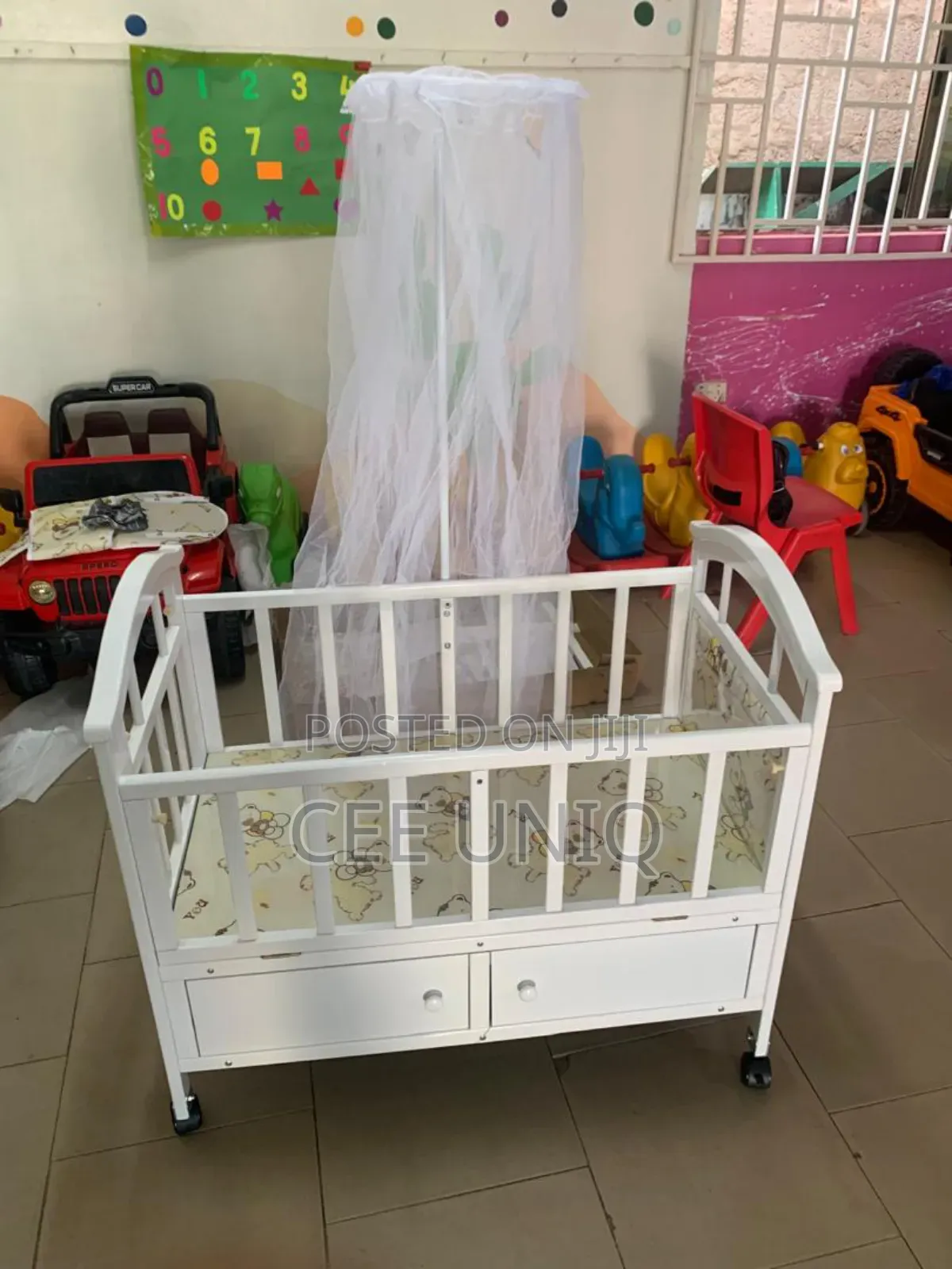 Elegance Baby Wooden Cot