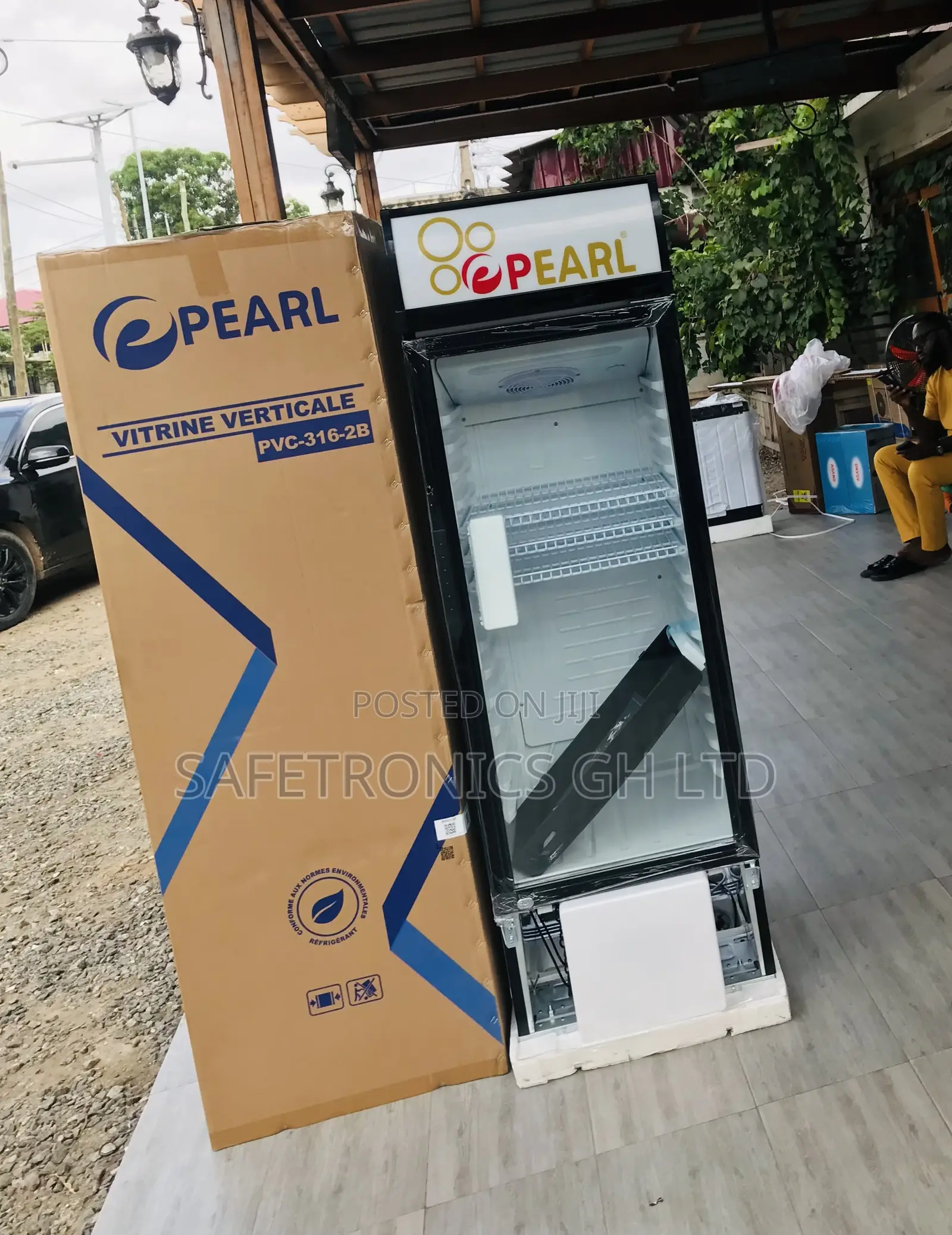 Get Pearl Auto Defrost PVC-316 Display Singledoor Fridge