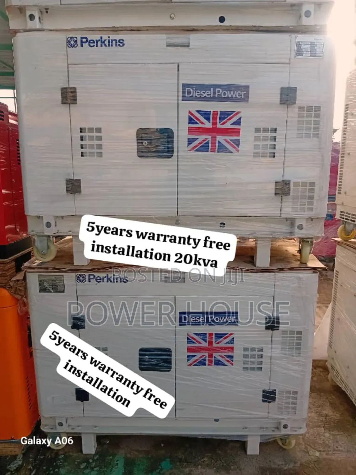 Magnified Gold Surage 20kva Perkins Diesel Generator 20kva