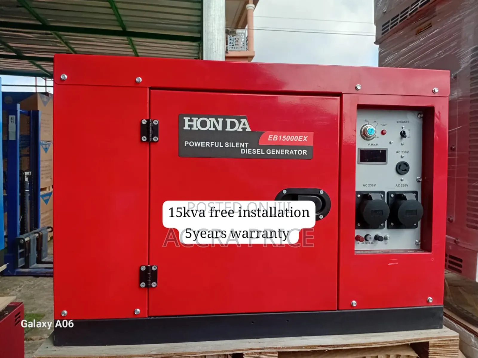 Creation Power With Honda 15kva Diesel 16500watt Honda