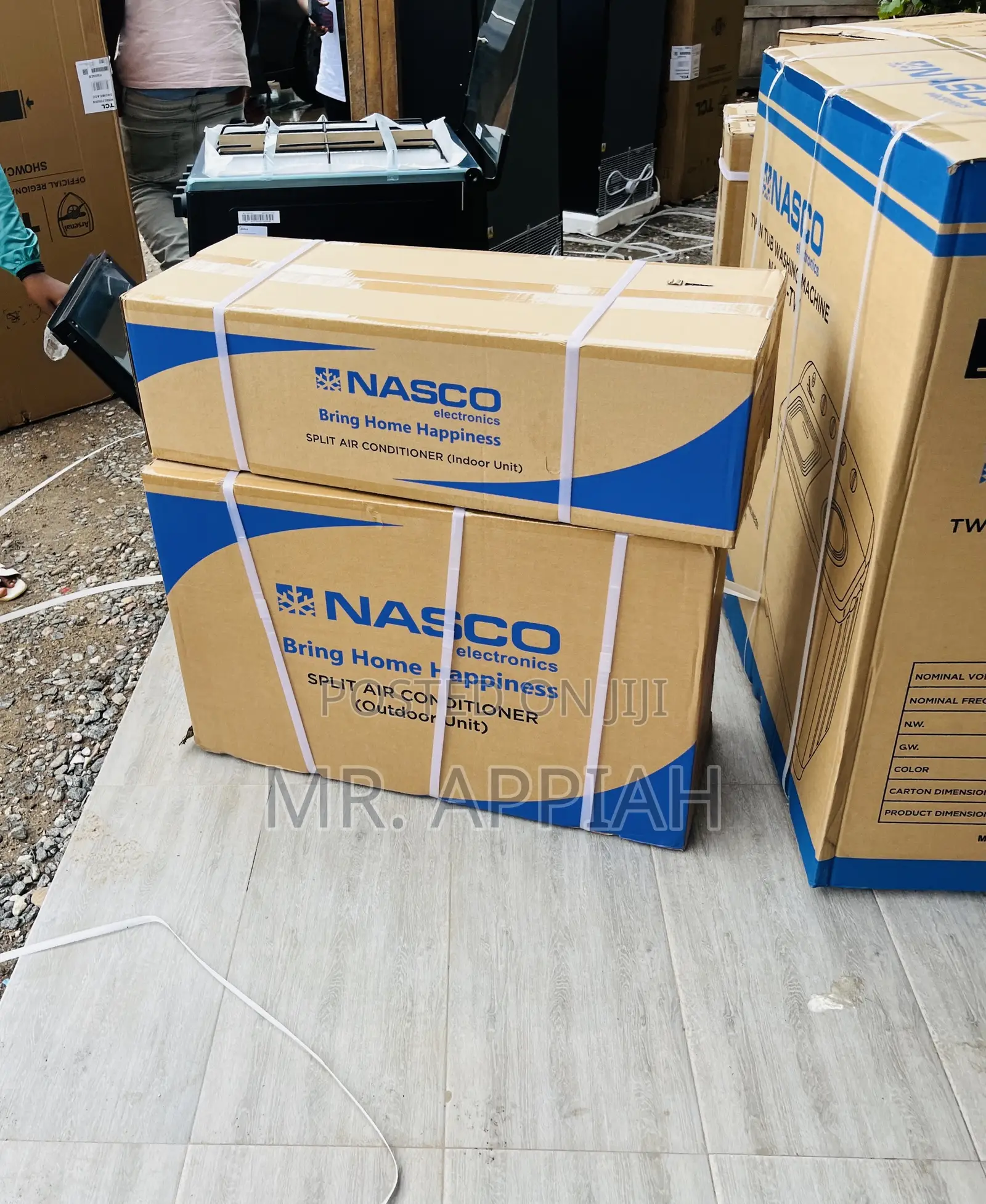Original Nasco 1.5hp Split Type Air Conditioner(Mirror)2025