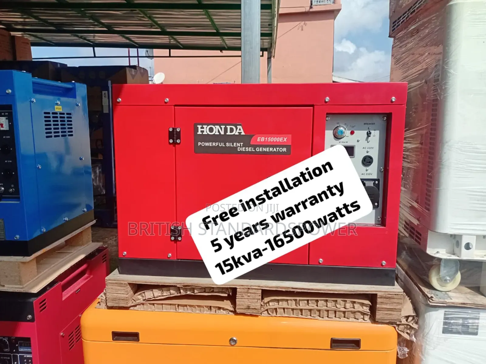Fail Safe System 15kva Silent Diesel Genset