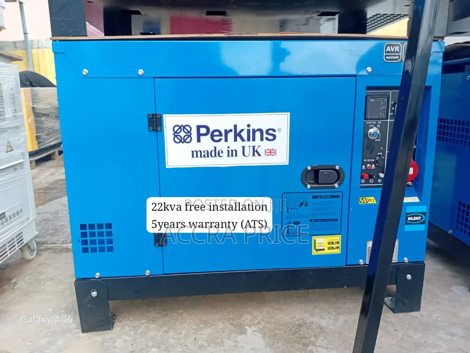 Smoth Power Smoth Life With Perkins 22kva Diesel Generator