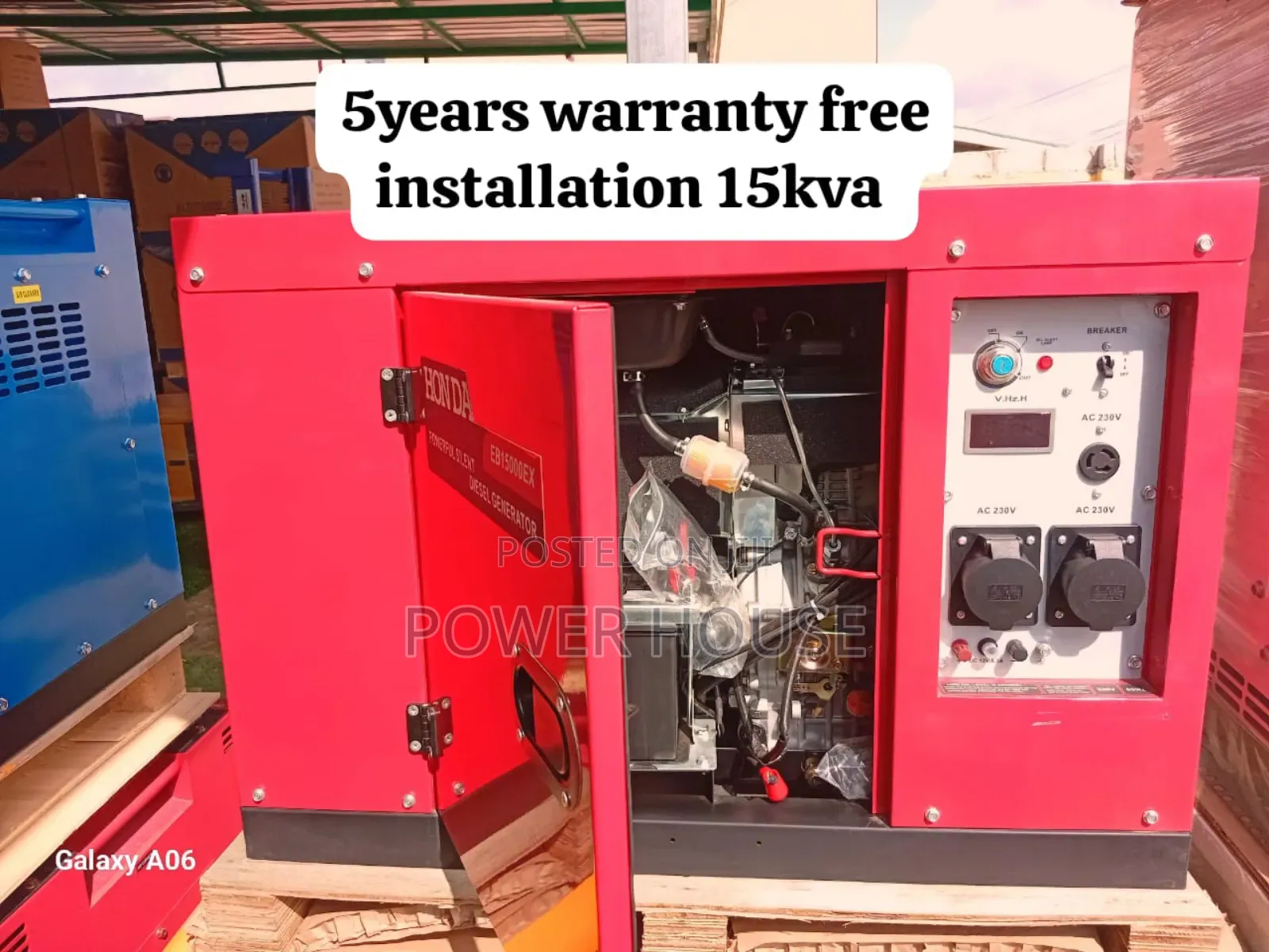 Magnified Stream Perkins 18kva Diesel Generator 18kva