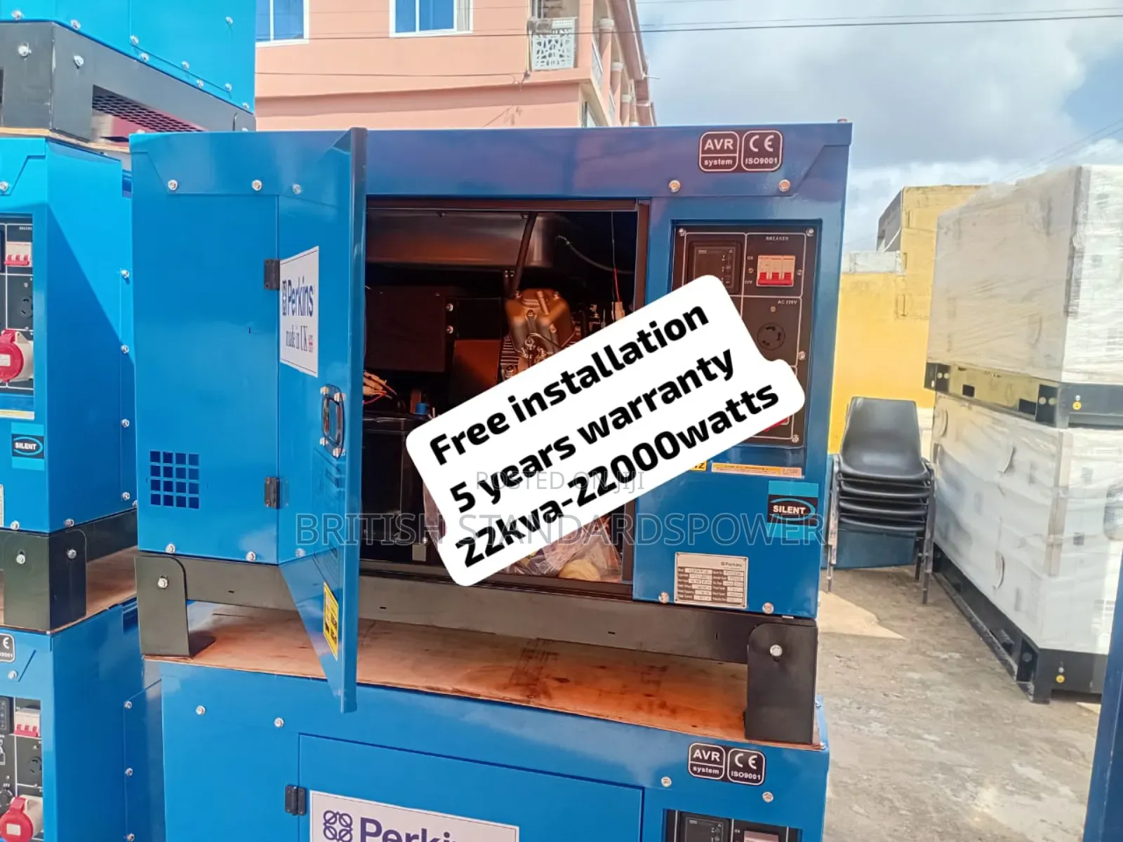Superior Power Quality 22kva Silent Diesel Generator
