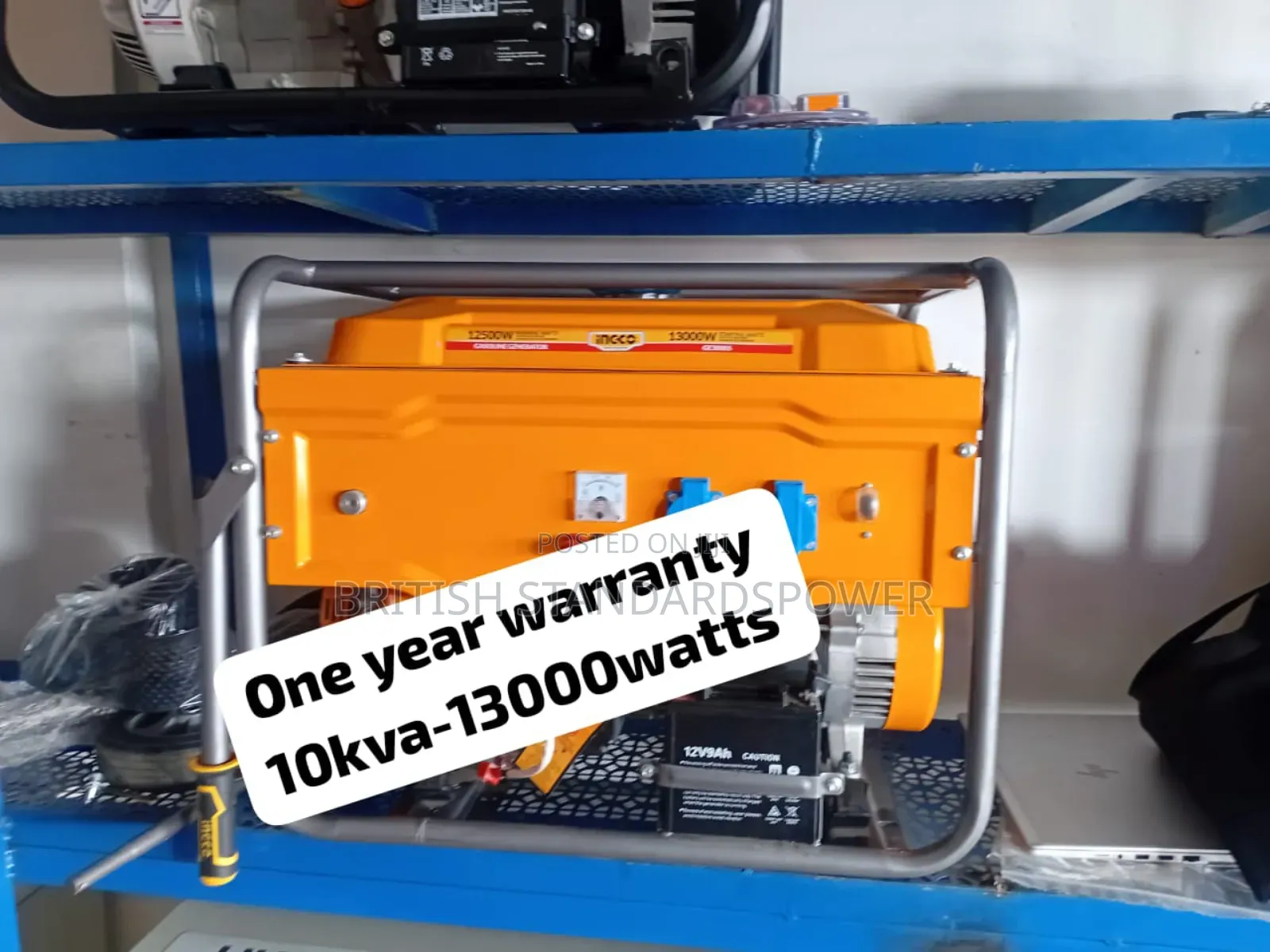 High Capacity Power 10kva Petrol Generator