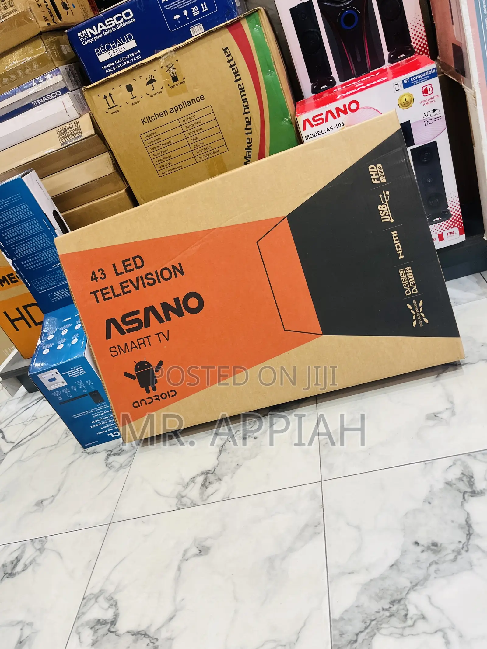 Check Out Asano 43 Inch Digital Satellite Television