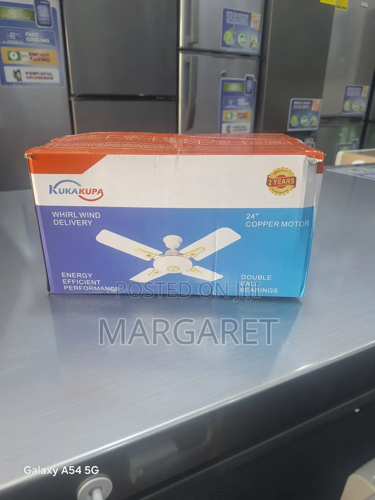 Short Blade Fan Kupa
