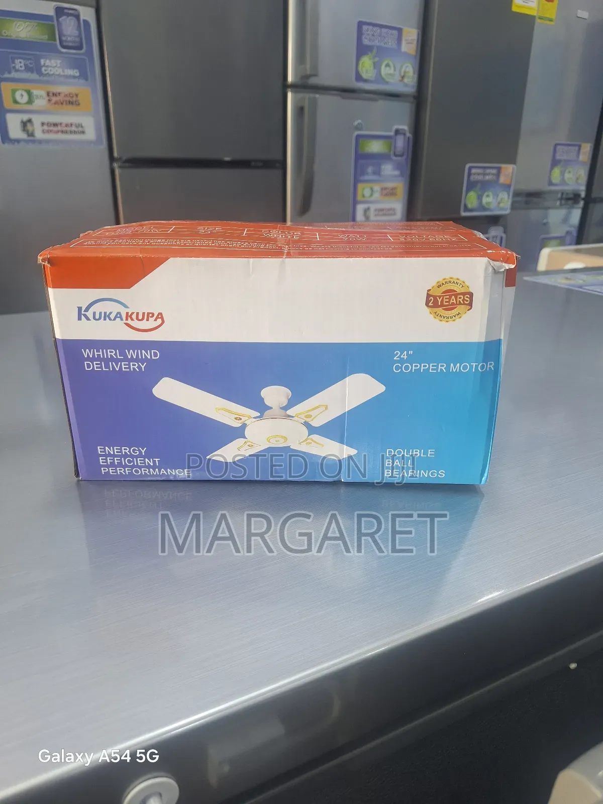 Short Blade Fan Kupa