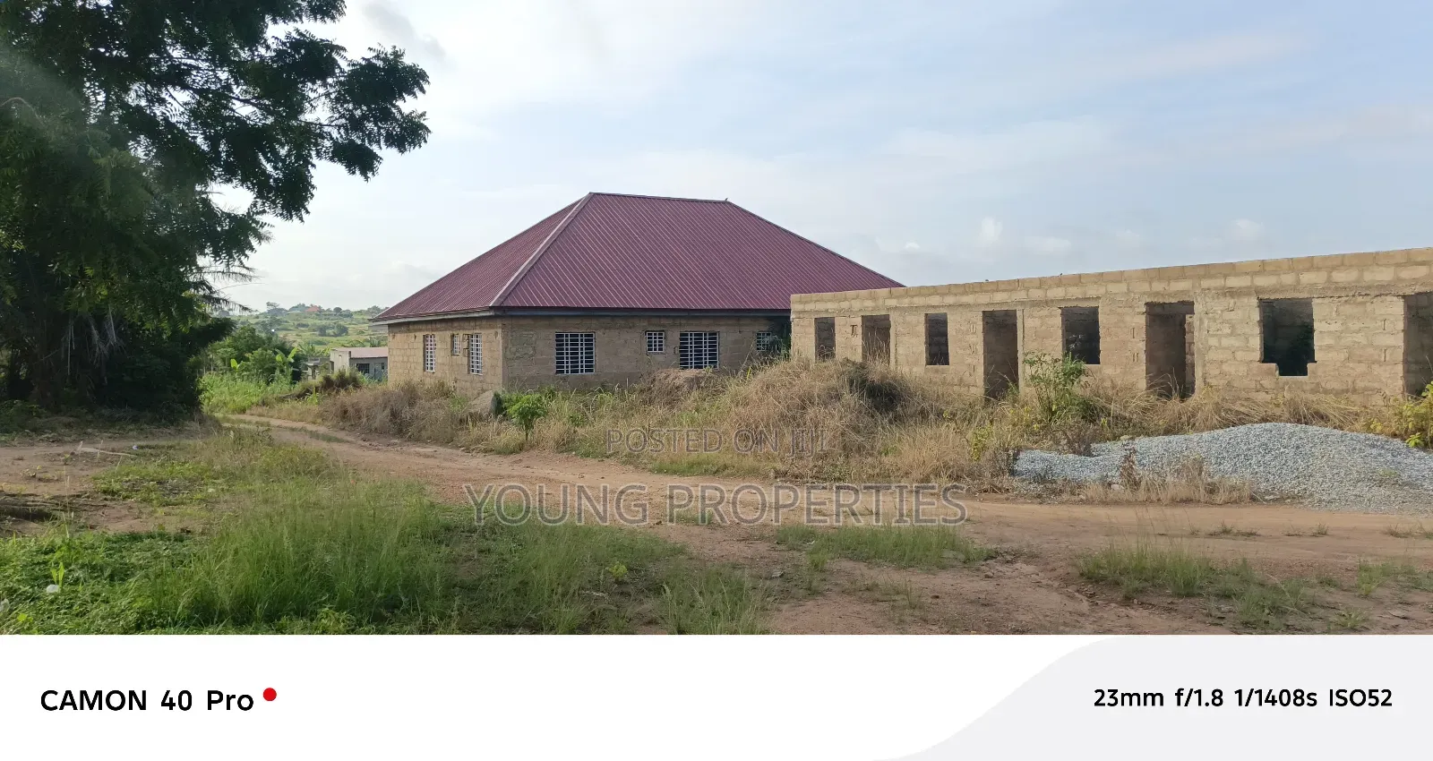 1 Acre of Land for Sale Amasaman Danchira 50,000 Ghana Cedis