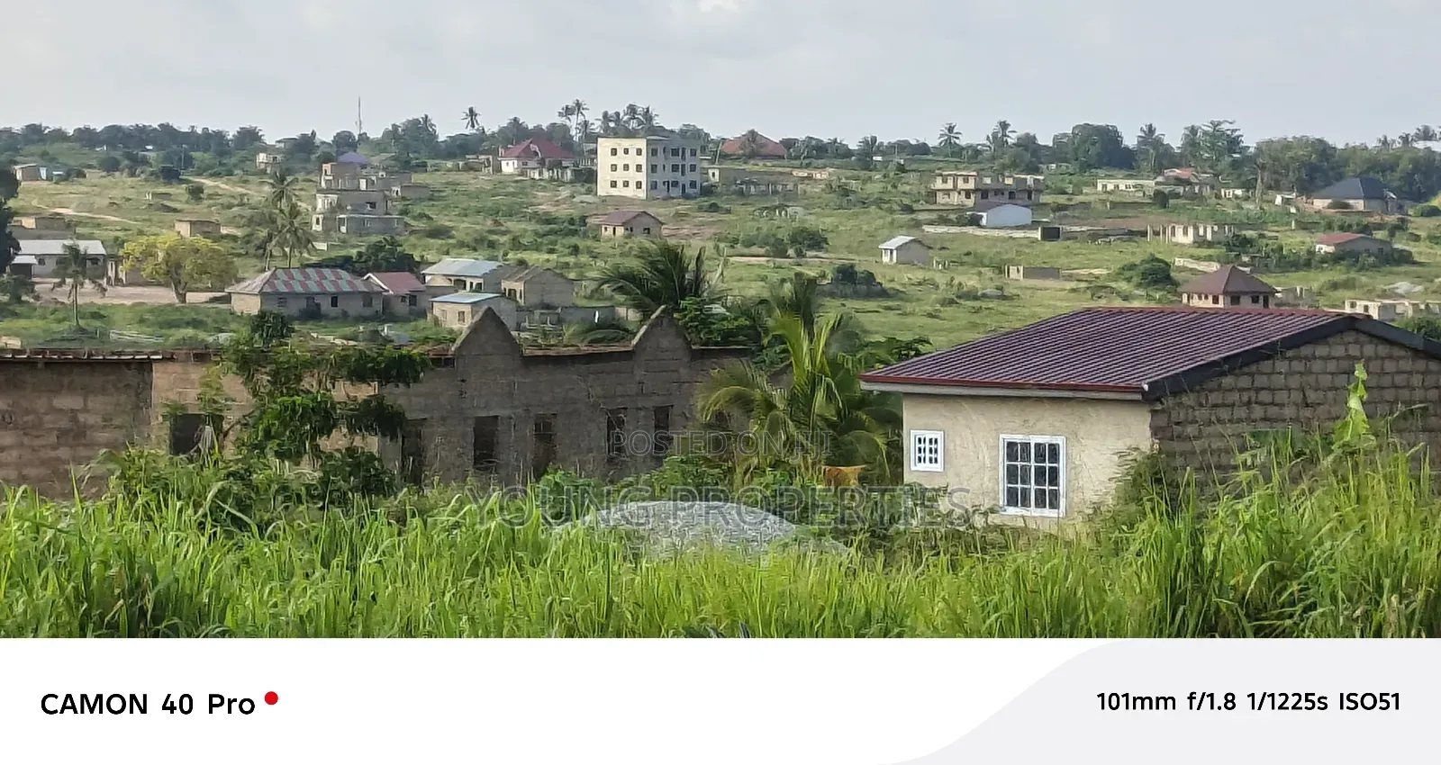 1 Acre of Land for Sale Amasaman Danchira 50,000 Ghana Cedis