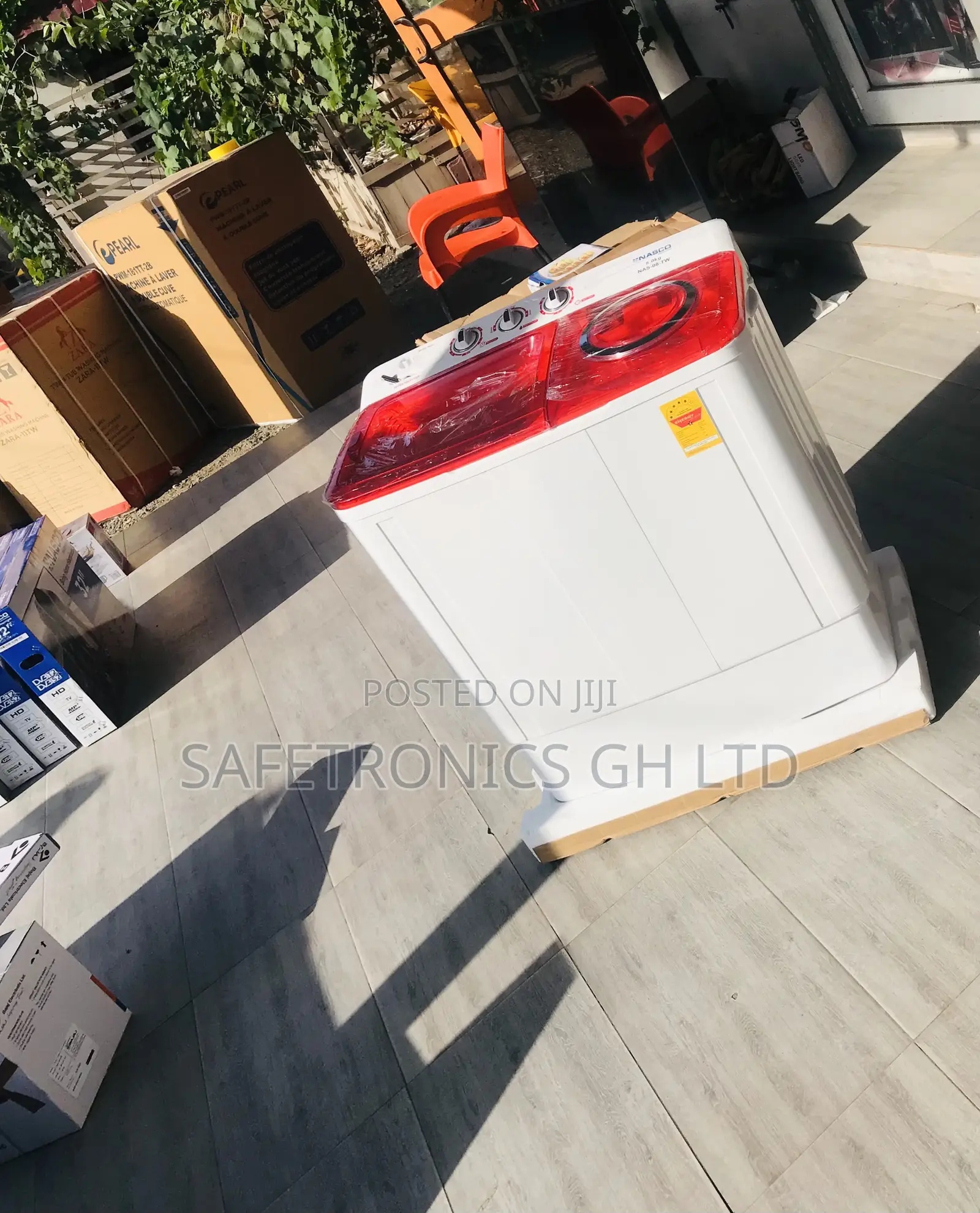 Grab Fast Semiauto Topload 11kg Twintub Nasco Washer