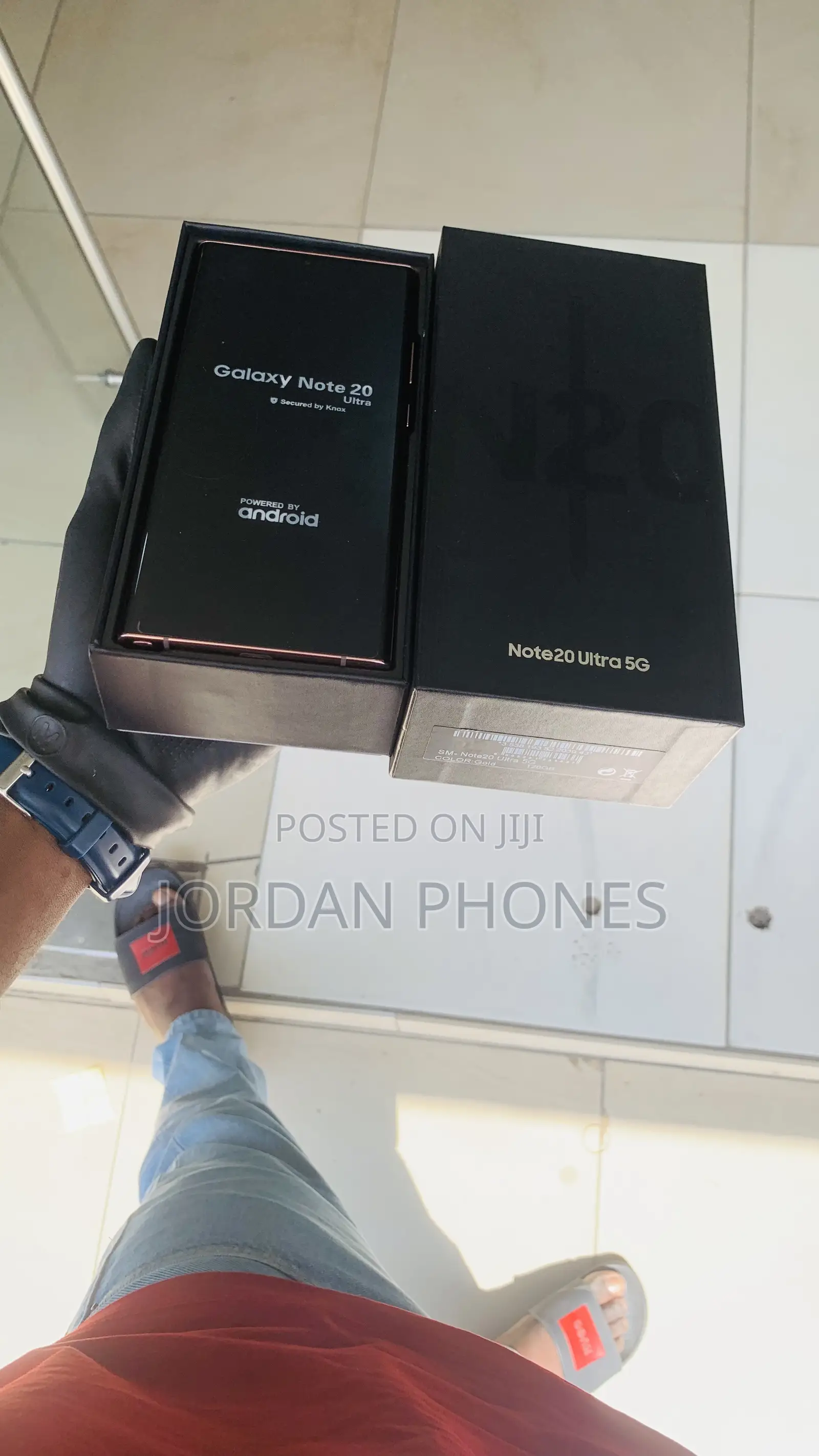 New Samsung Galaxy Note 20 Ultra 5G 128 GB Gold