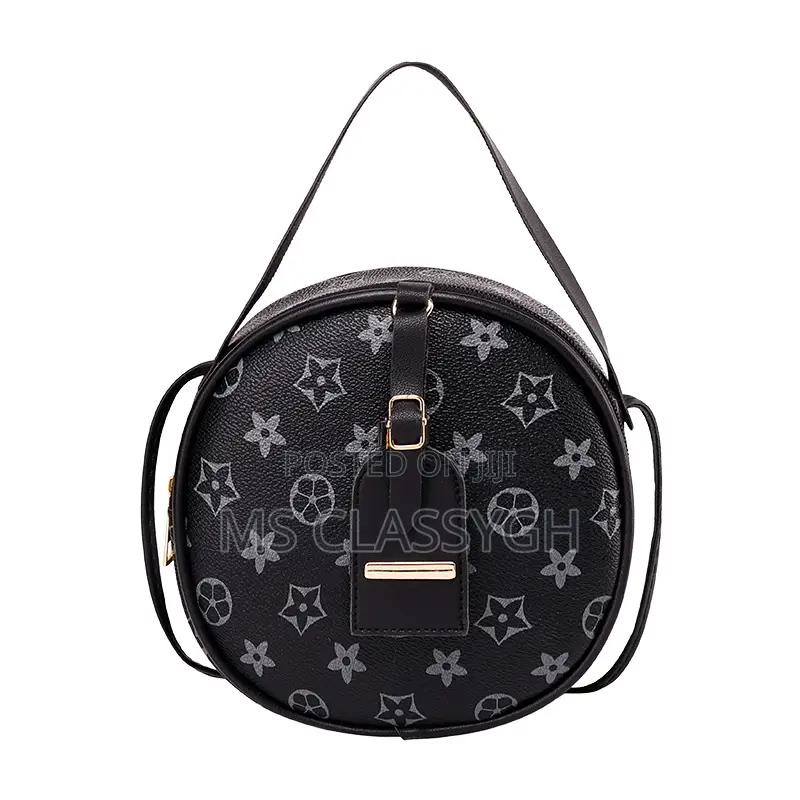 Round Cake Bag Classic Versatile Trend Shoulder Crossbody