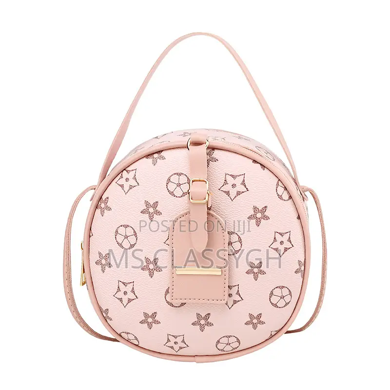 Round Cake Bag Classic Versatile Trend Shoulder Crossbody