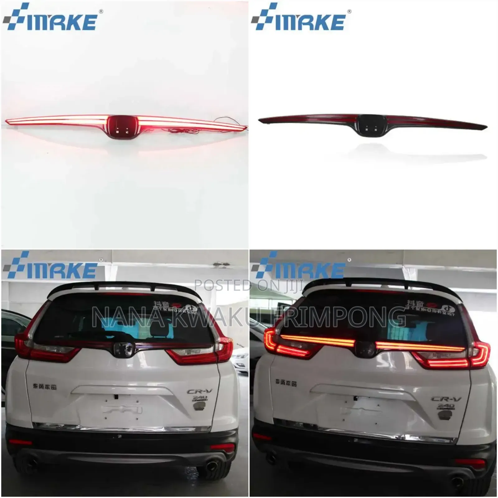 Honda CRV Led Boot Chrome Available
