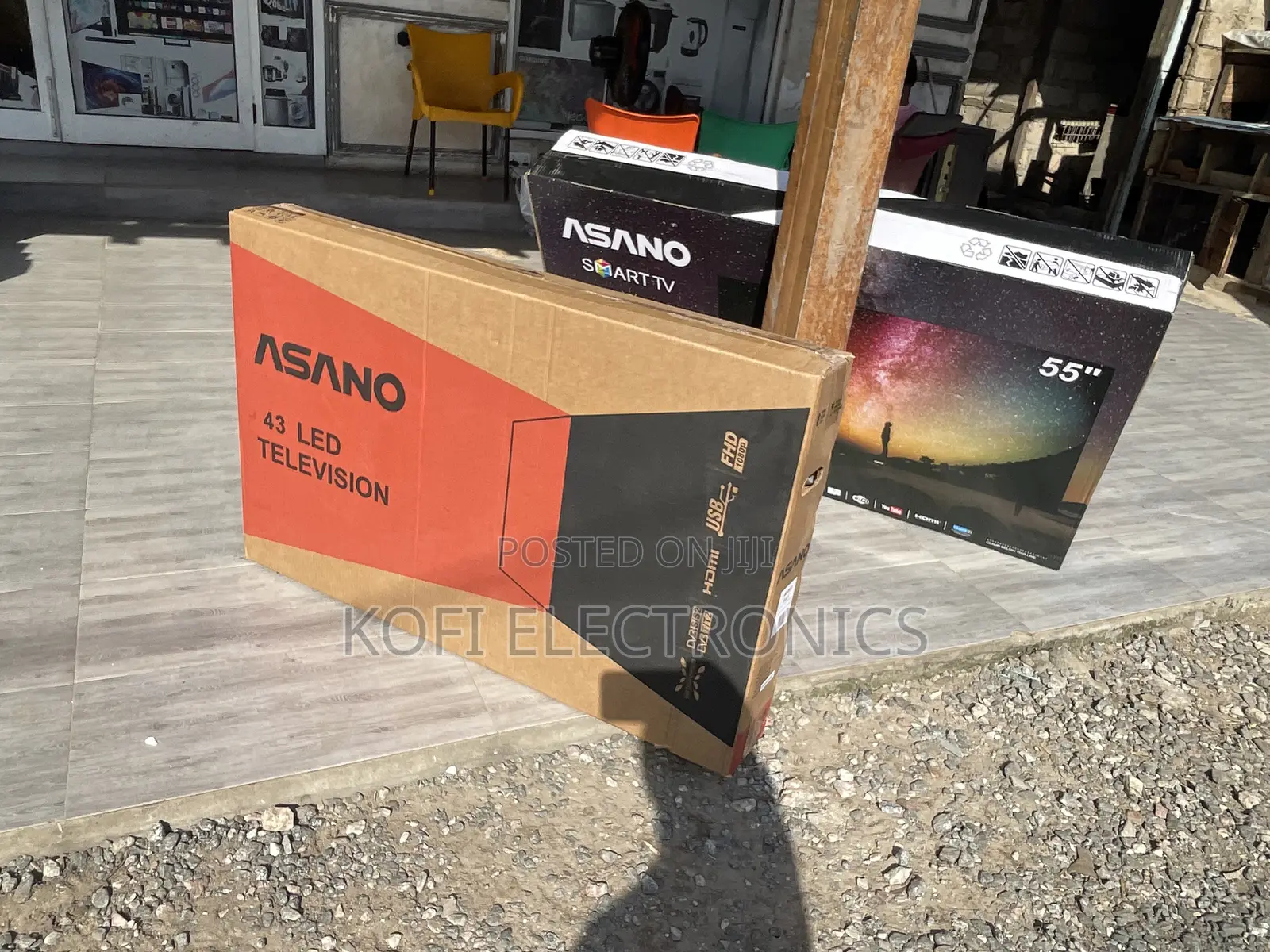 Good for Guest Houses and Businesses Asano 43” Digital Tv