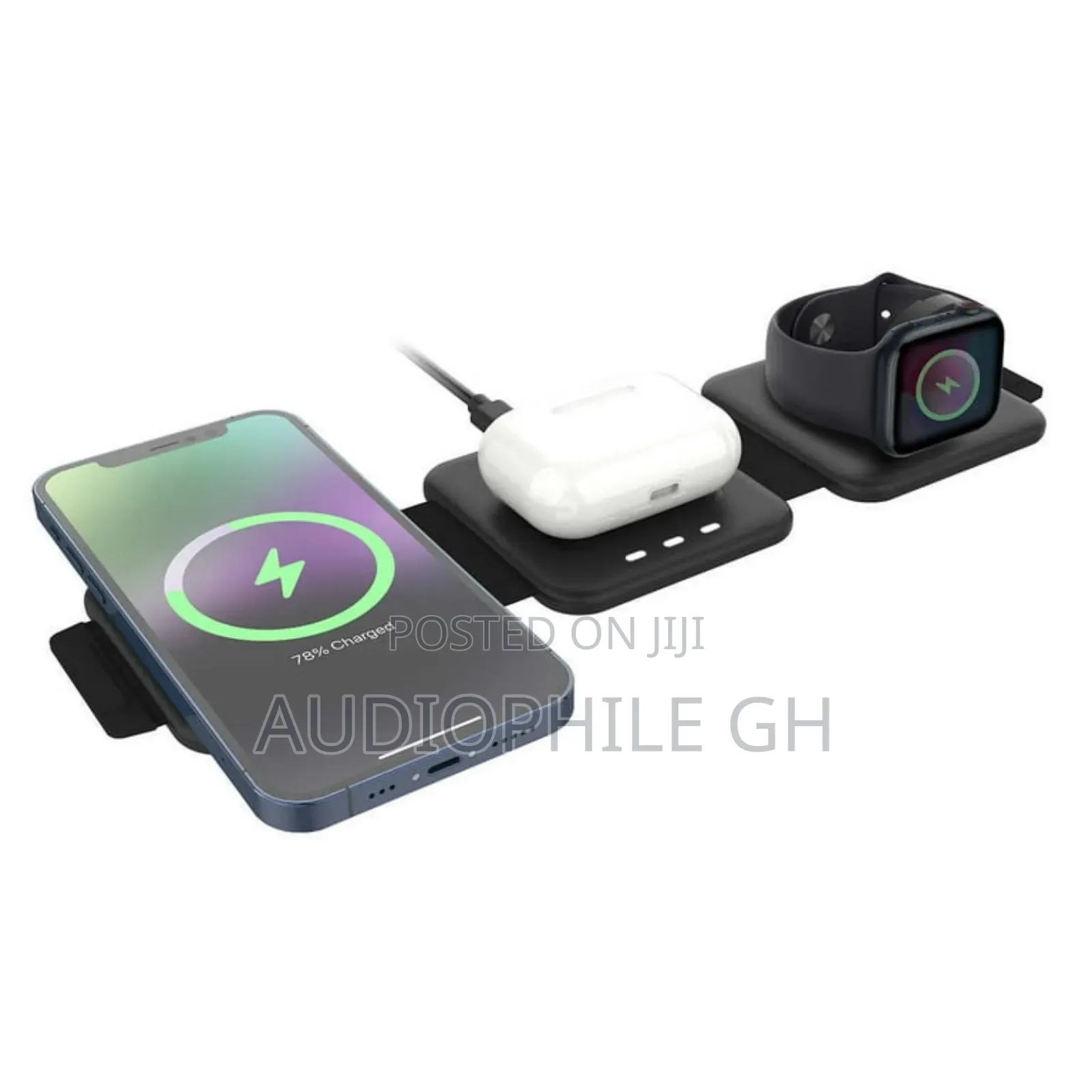 Mycharge 3 in 1 Wireless Charging Pad for Apple Devices