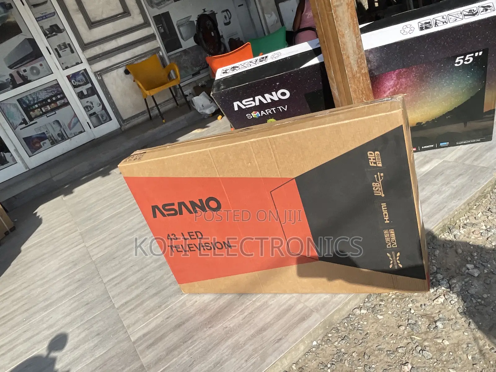 No Signal Intinuation Asano 43inch Led Digital Satellite Tv