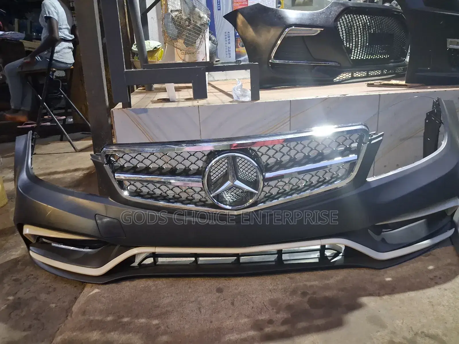 Front Bumper C C250 2015