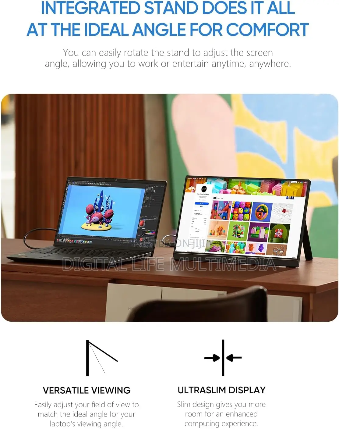 Z1c Gaming Portable Monitor Arzopa