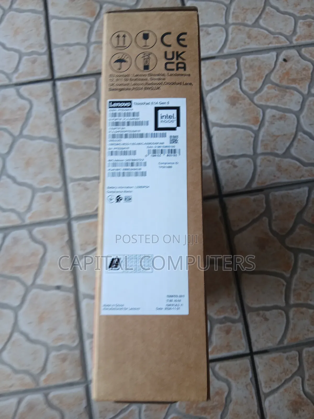 New Laptop Lenovo ThinkPad E14 G5 16GB Intel Core I7 SSD 512GB