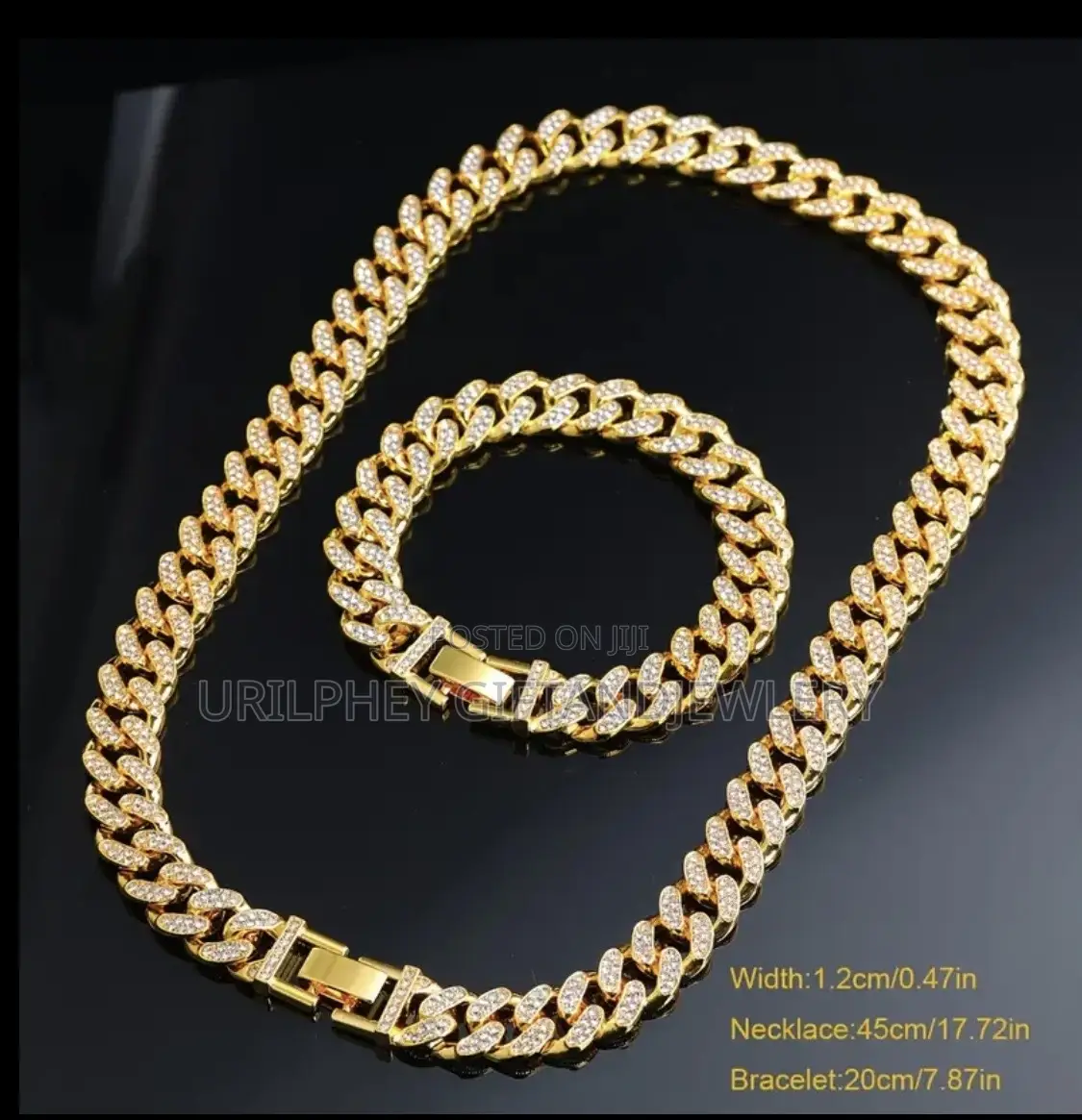 Cuban Iced Out Set
