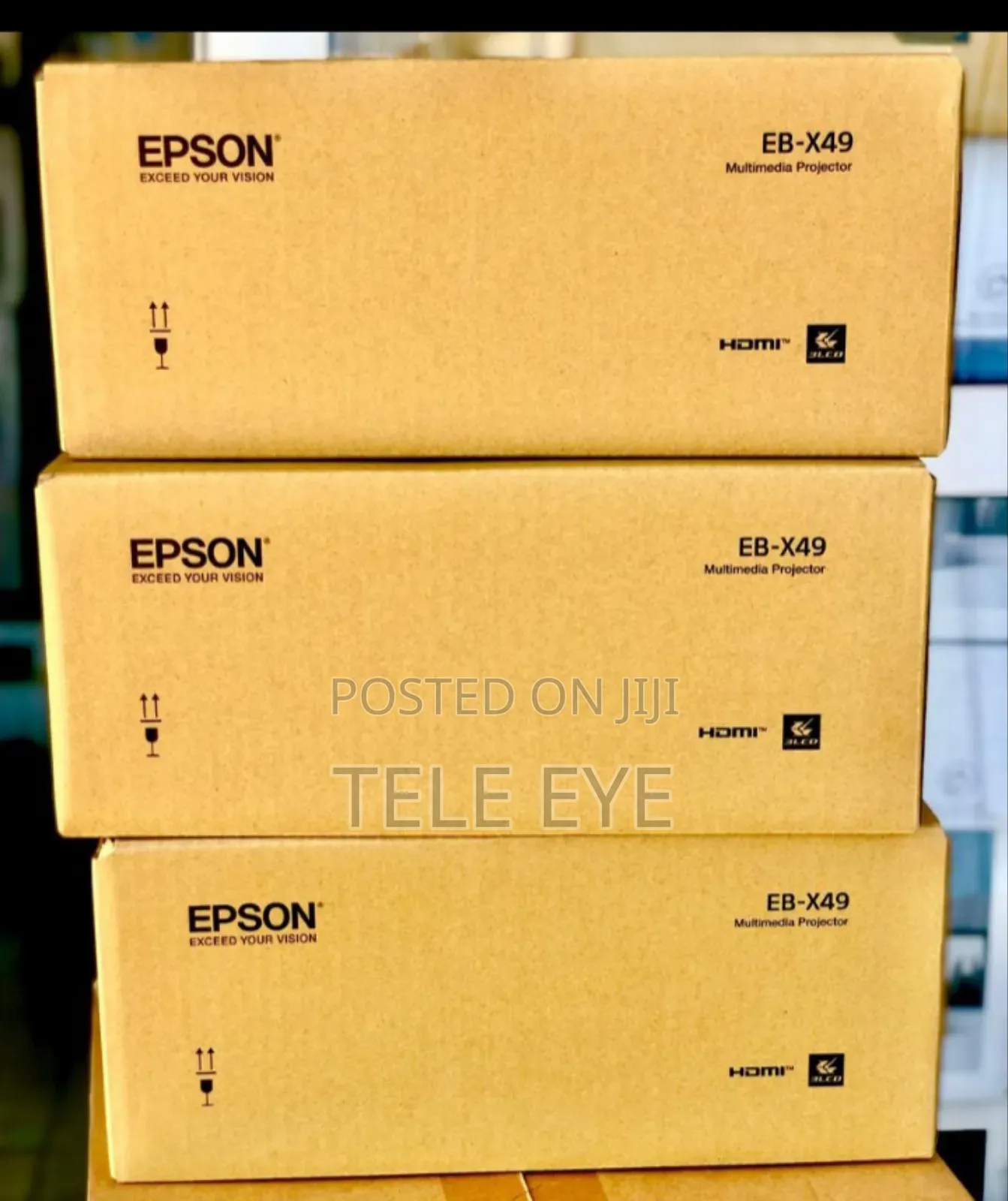 Epson Cb-X49 3,600 Lumens Projector
