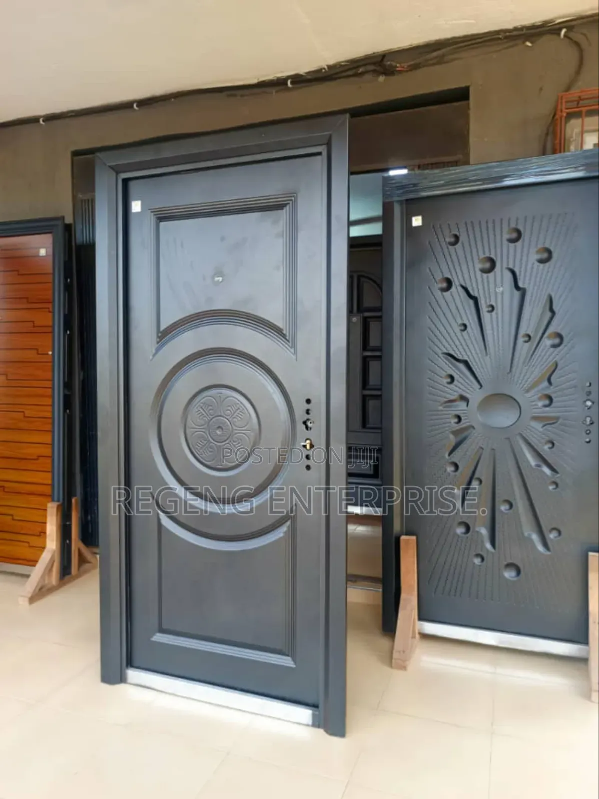 Black Exclusive Security Door