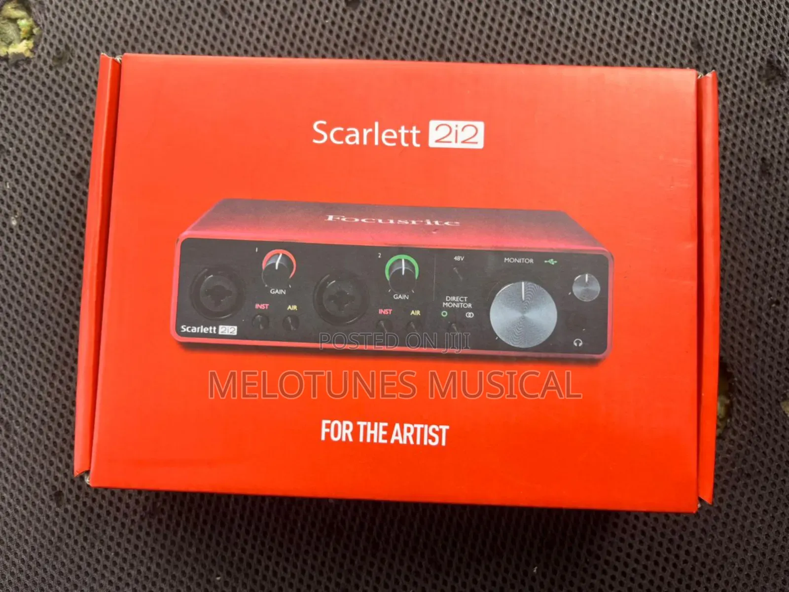 Focusrite Scarlett 2i2 Usb Audio Interface