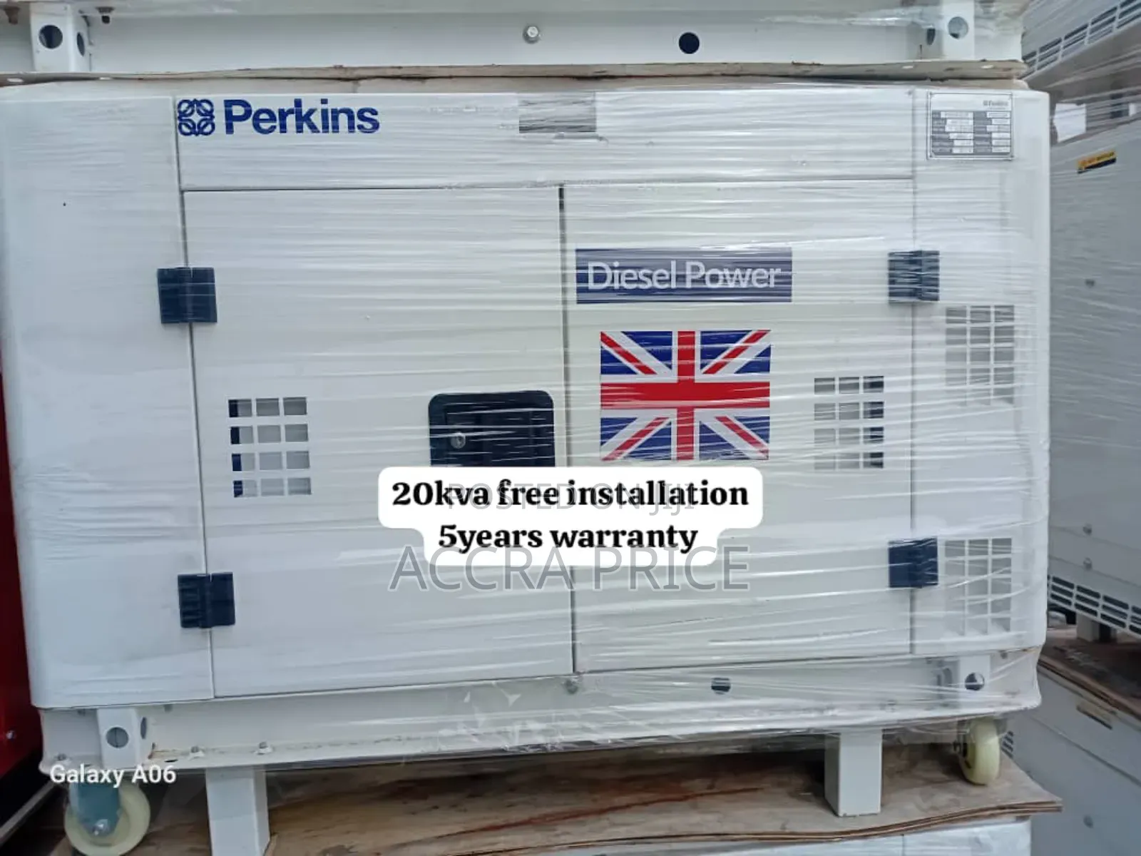 Uninterrupted Energy Unlimited With Perkins 20kva Diesel
