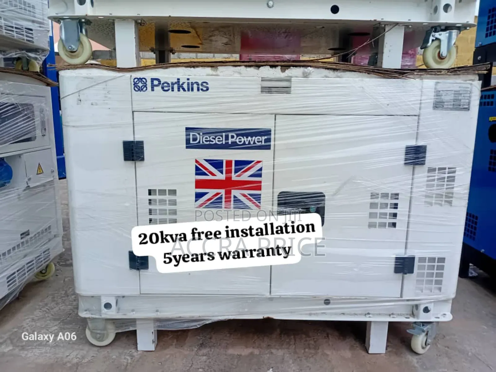 Built Too Last Generator Perkins 20kva Diesel Generator 20kv
