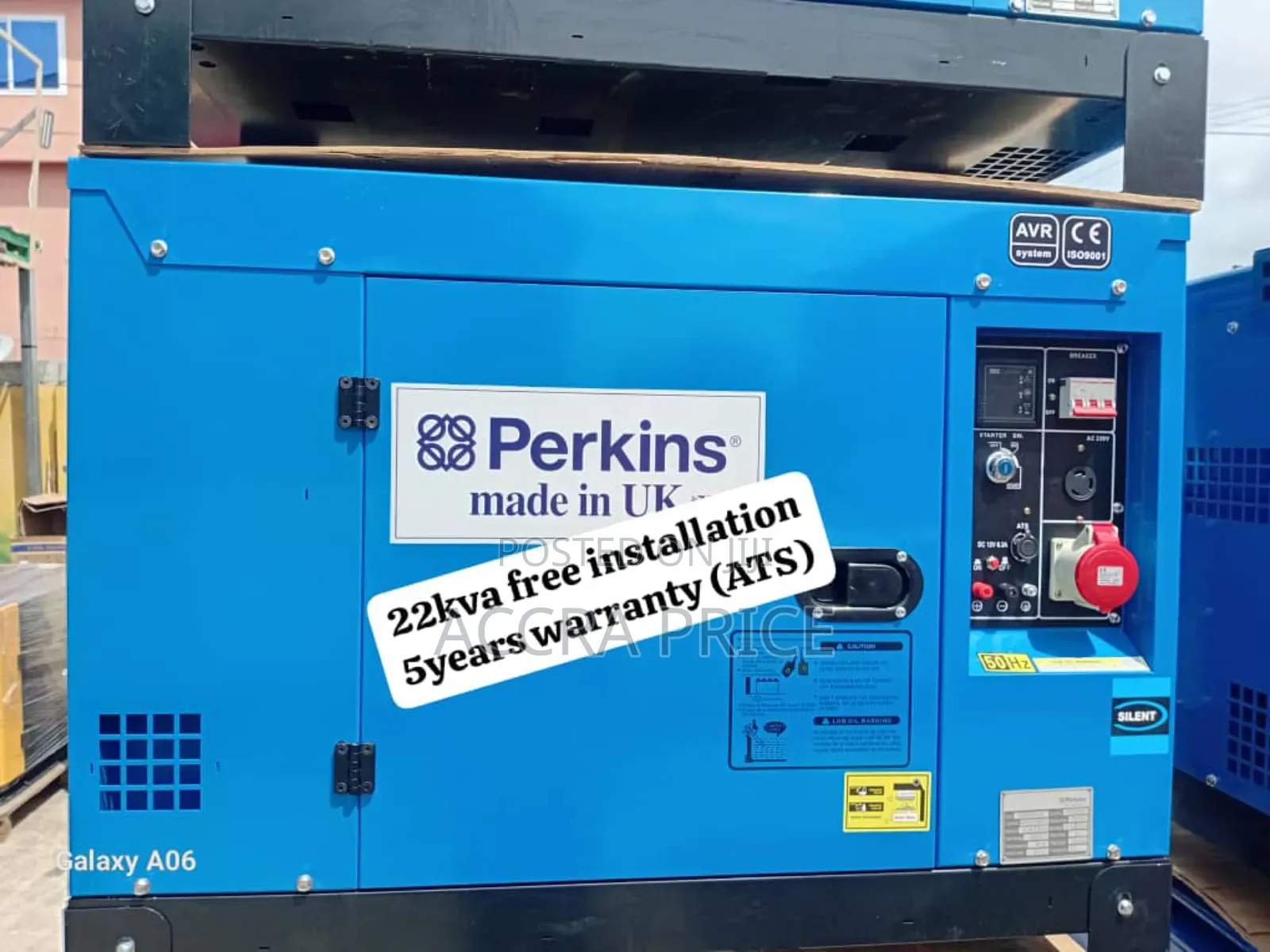 Confidence Solution Perkins 22kva Diesel Generator 22kva