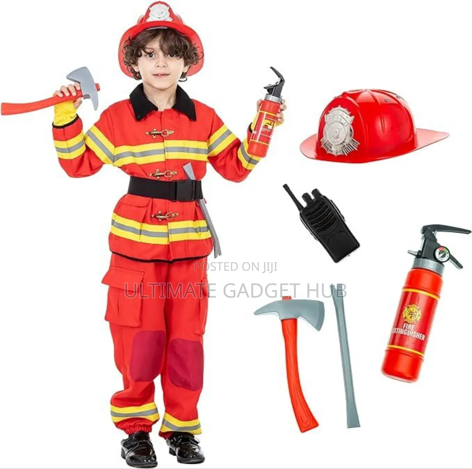 Fire Fighter Kids Custome