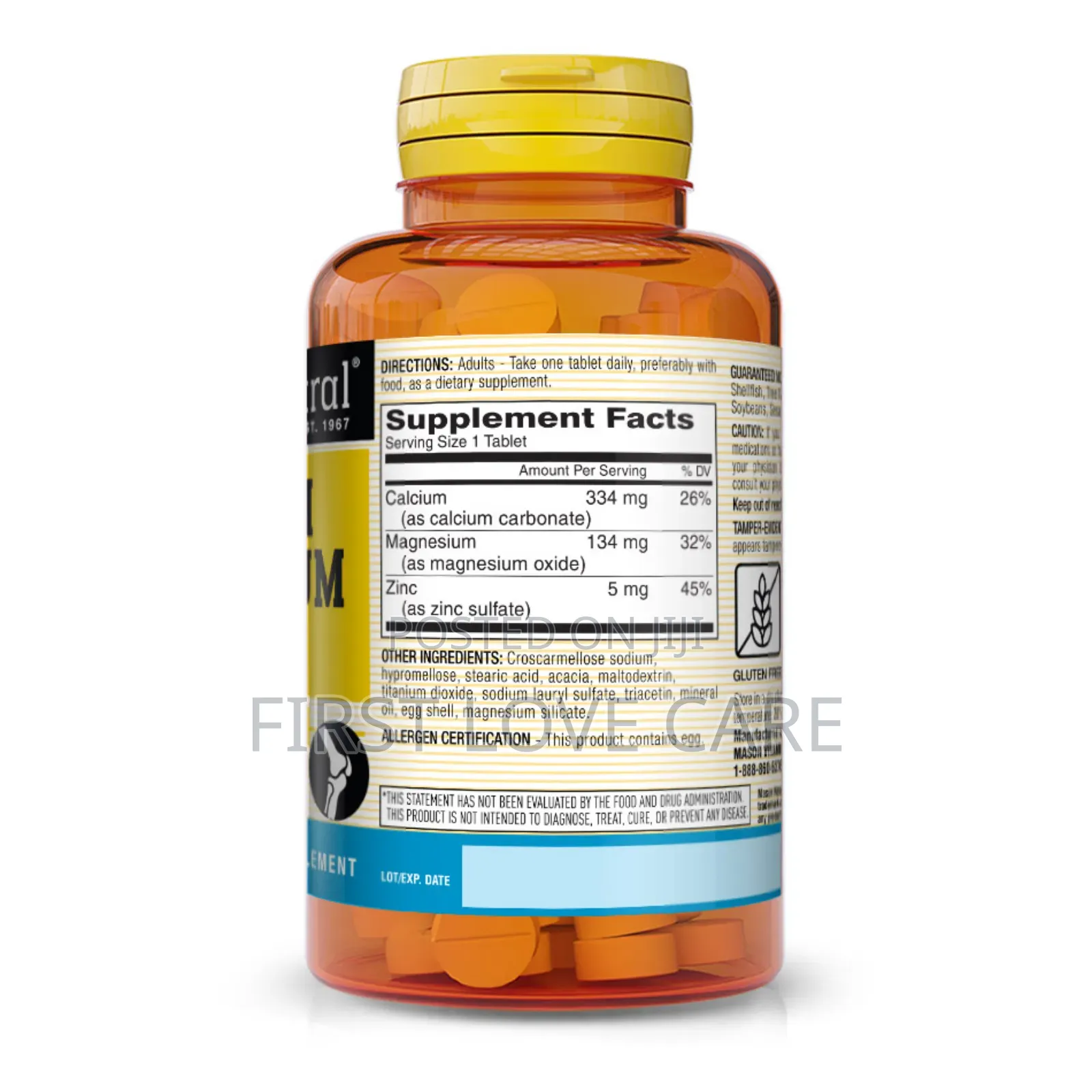 Mason Natural Calcium Magnesium Zinc