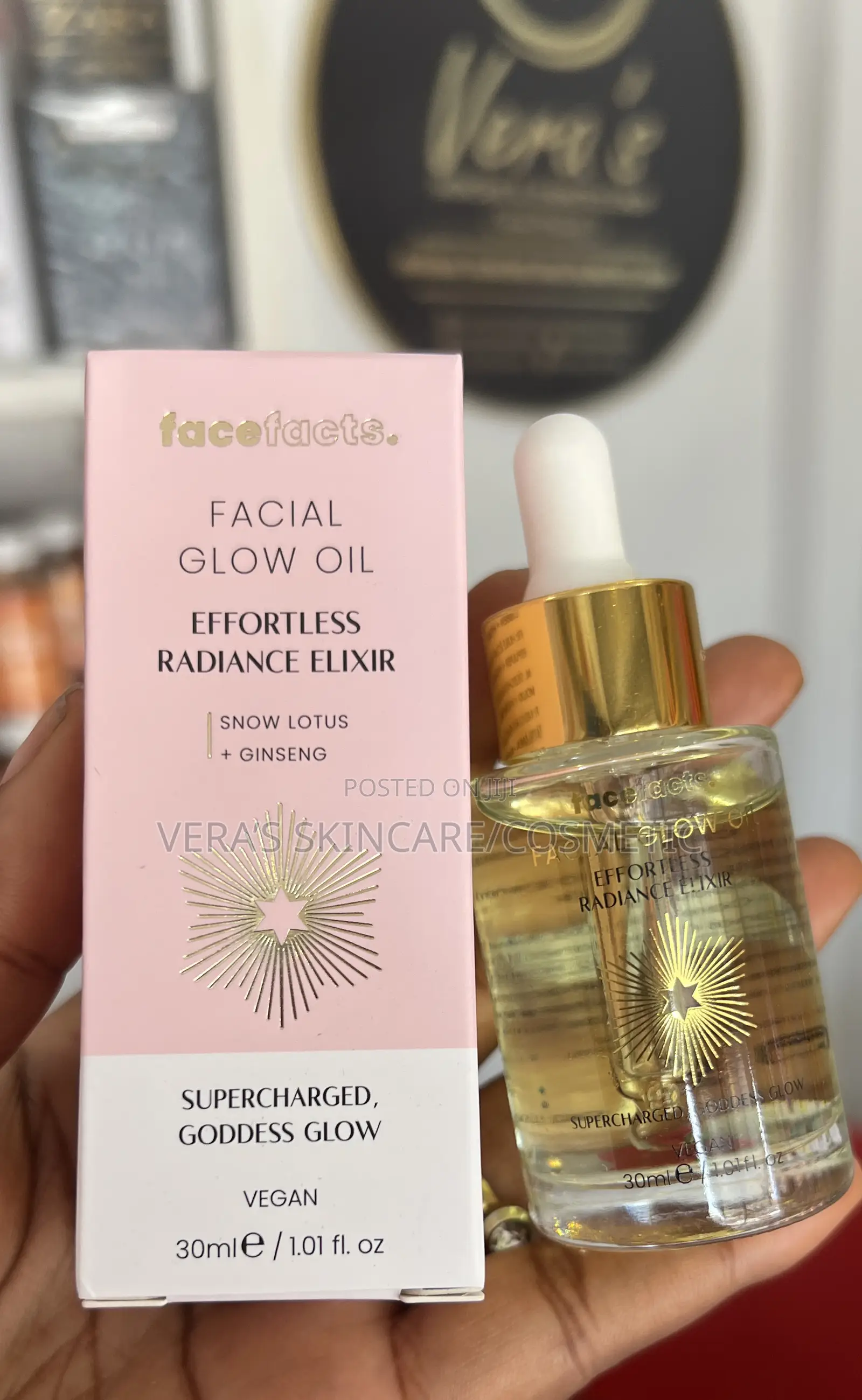 Face Facts Facial Glow Oil And Serum