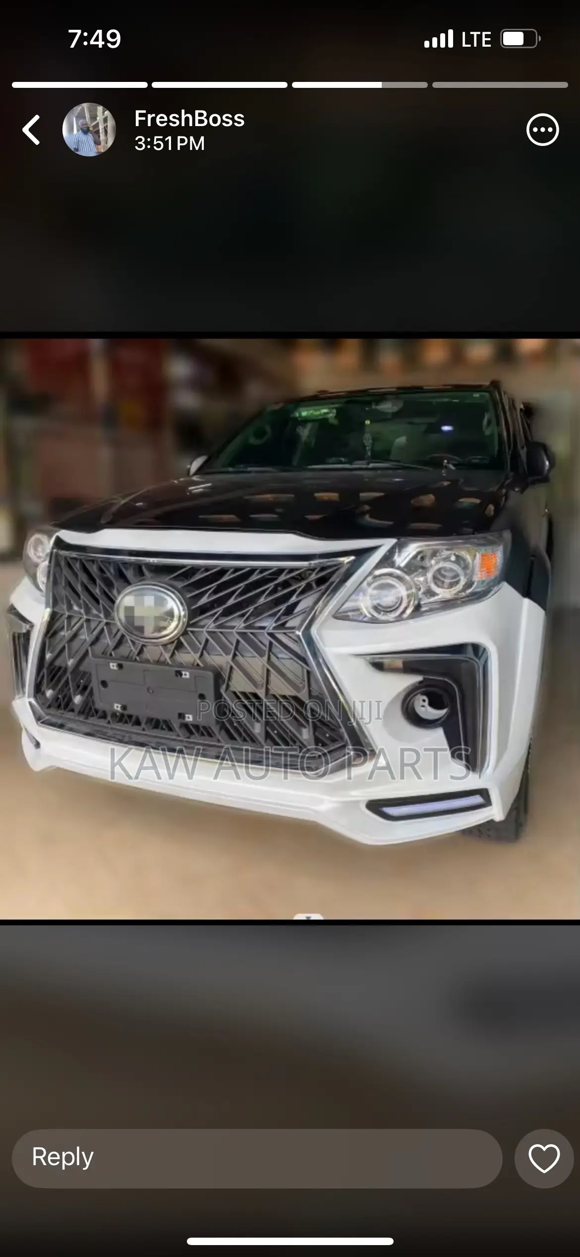 2012,2013,2014  Front And  Back Bumper For Toyota Fortuner